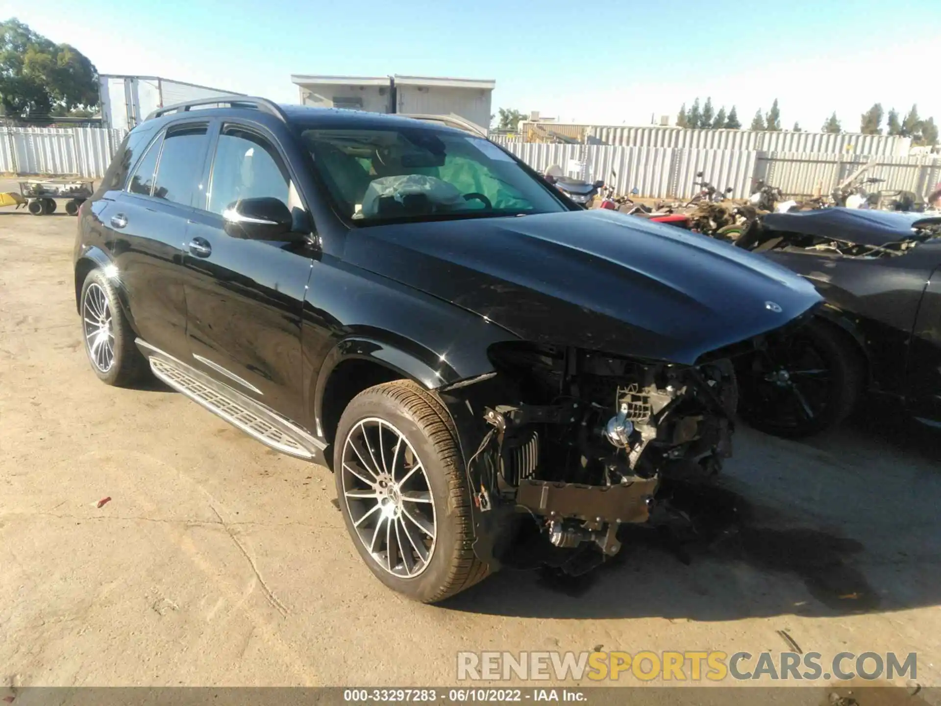 1 Photograph of a damaged car 4JGFB4KB6MA490448 MERCEDES-BENZ GLE 2021