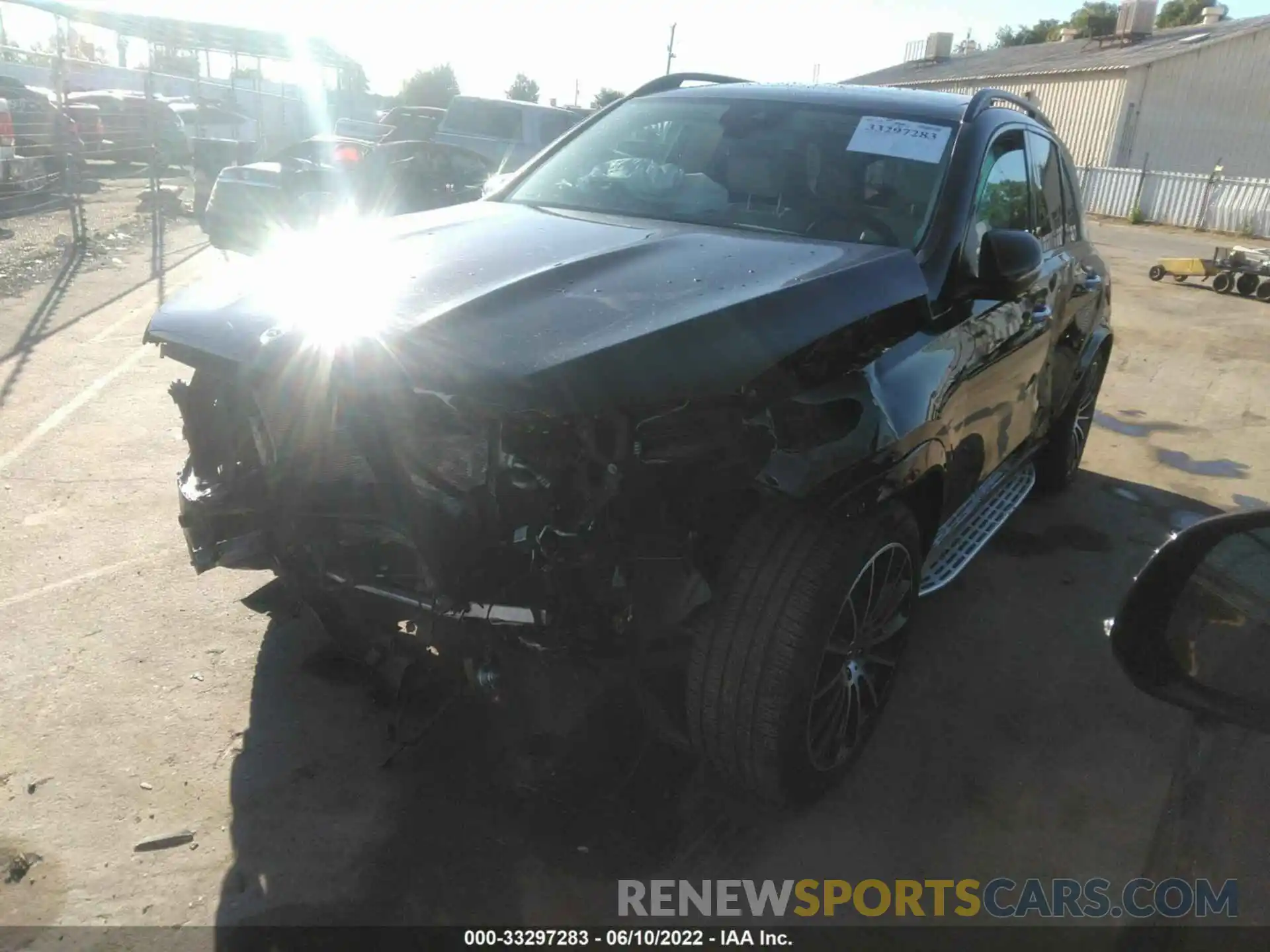 2 Photograph of a damaged car 4JGFB4KB6MA490448 MERCEDES-BENZ GLE 2021