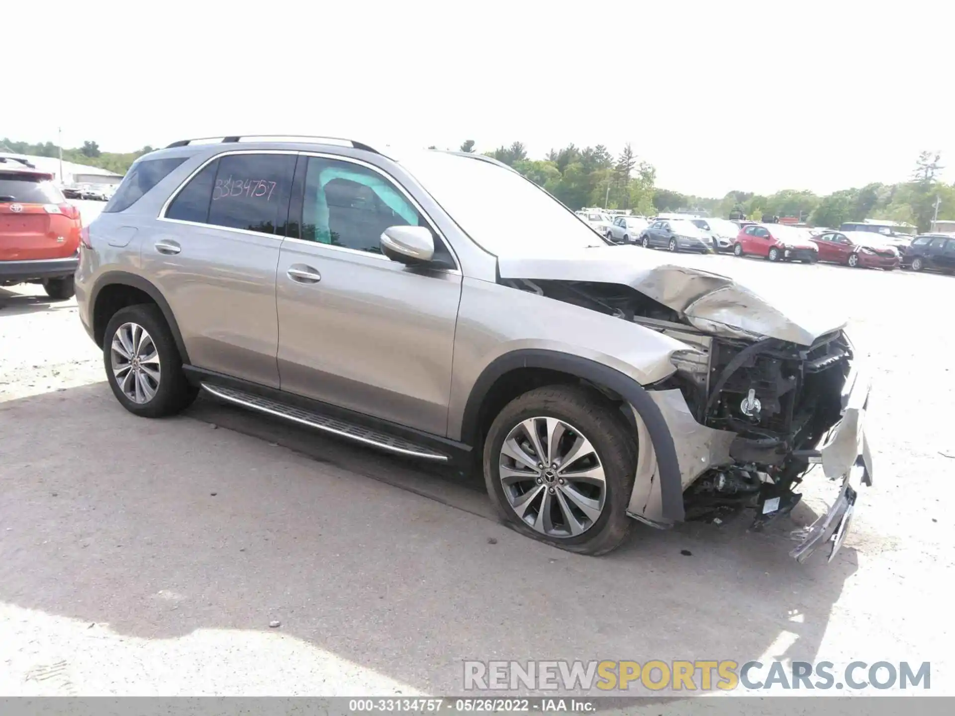 1 Photograph of a damaged car 4JGFB4KB6MA560577 MERCEDES-BENZ GLE 2021