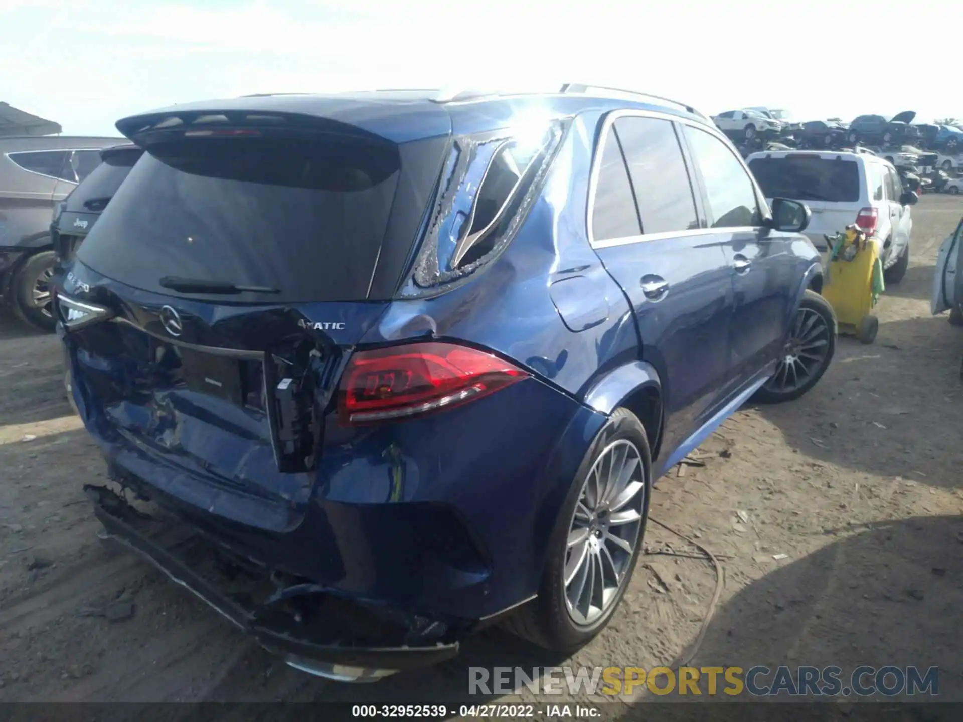 4 Photograph of a damaged car 4JGFB4KB7MA363045 MERCEDES-BENZ GLE 2021