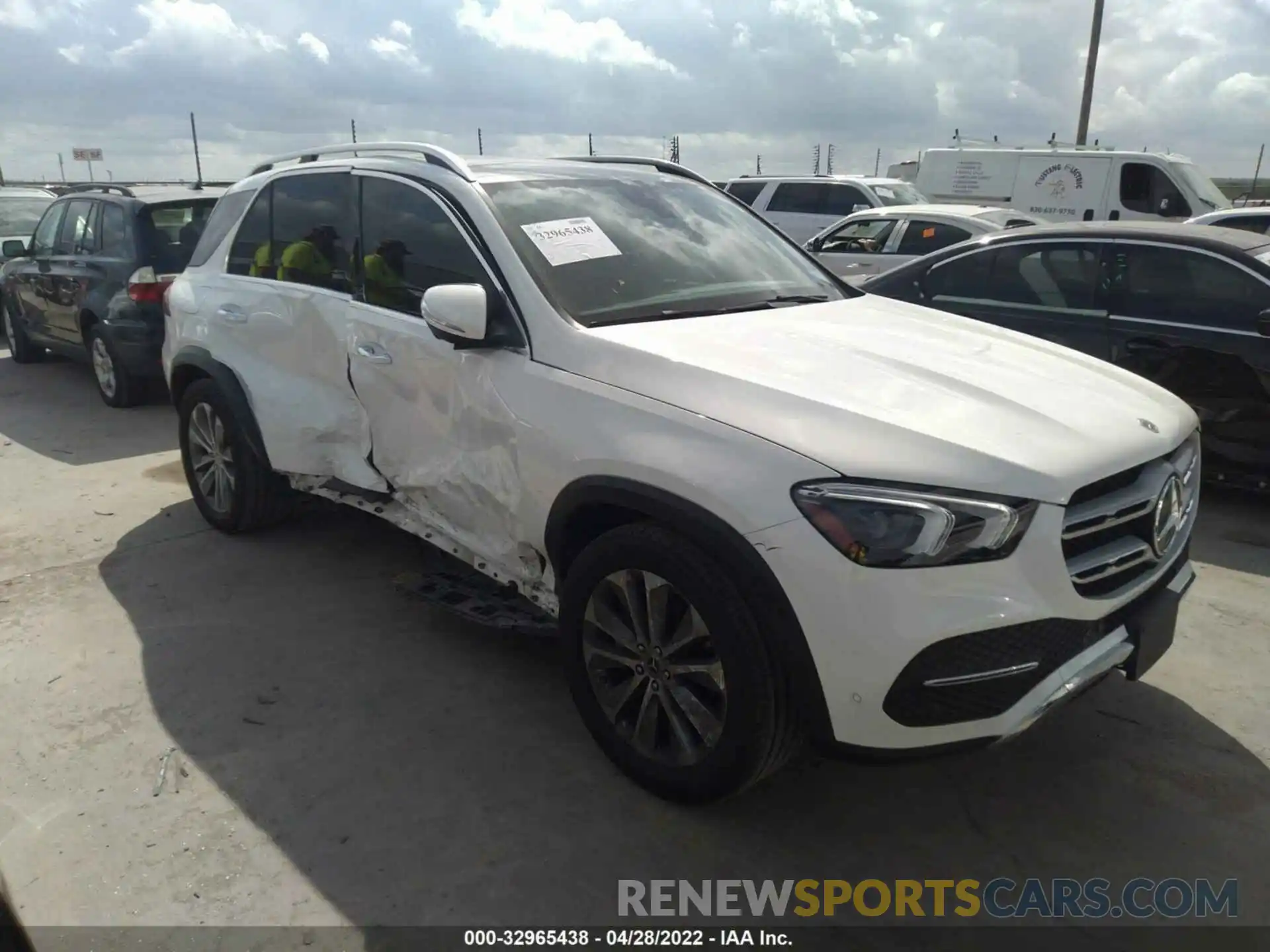 1 Photograph of a damaged car 4JGFB4KB7MA505006 MERCEDES-BENZ GLE 2021