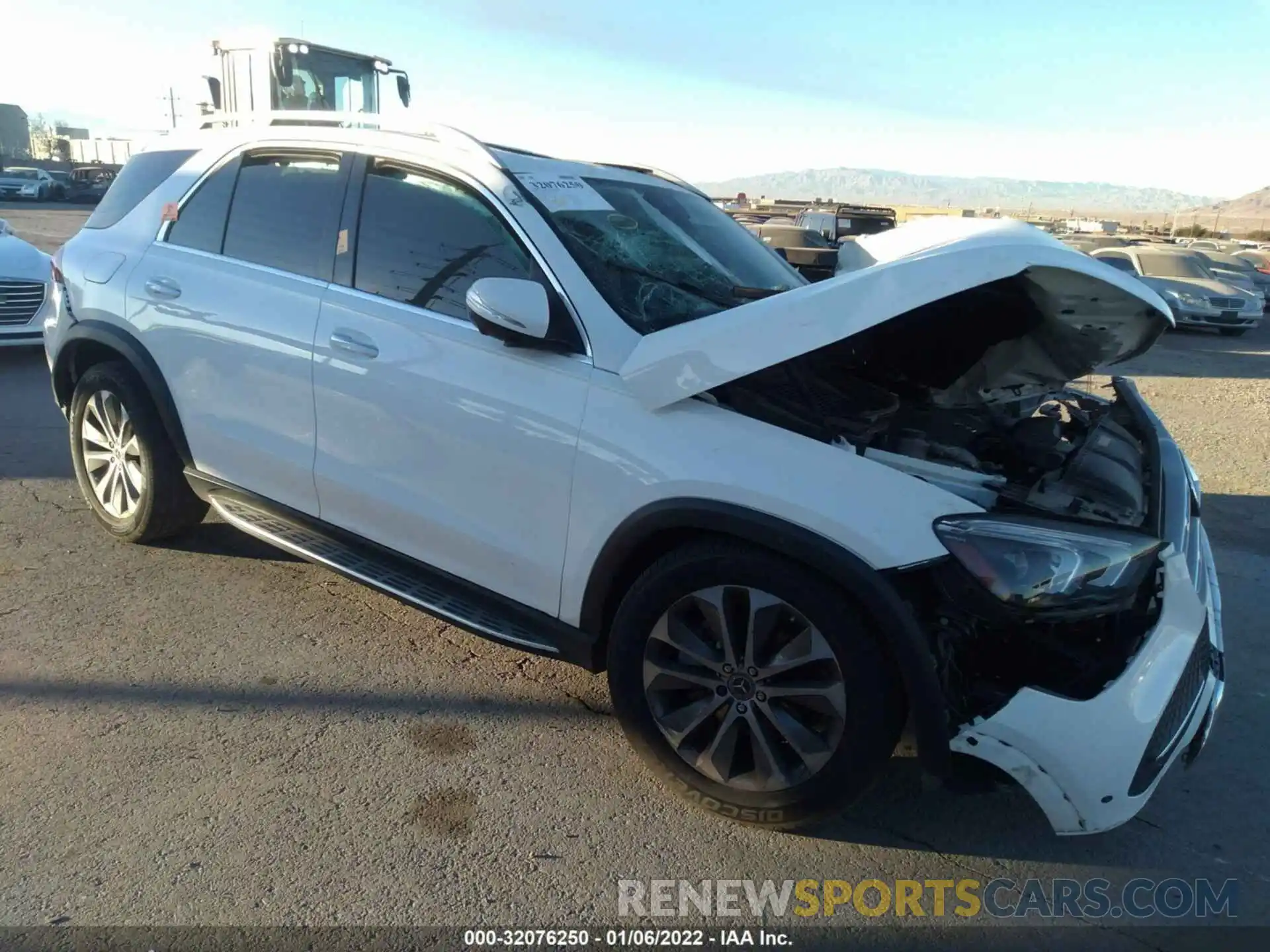 1 Photograph of a damaged car 4JGFB4KB8MA312881 MERCEDES-BENZ GLE 2021