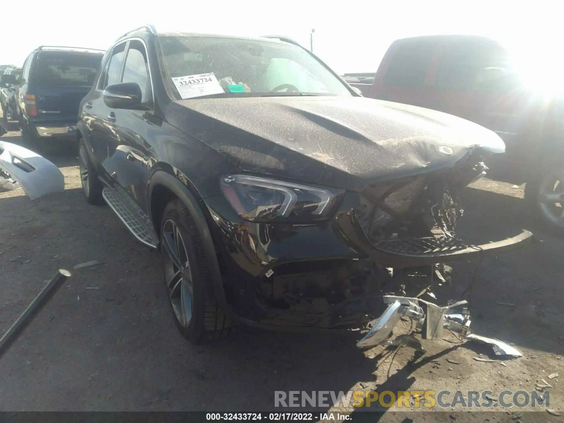 1 Photograph of a damaged car 4JGFB4KB8MA523904 MERCEDES-BENZ GLE 2021