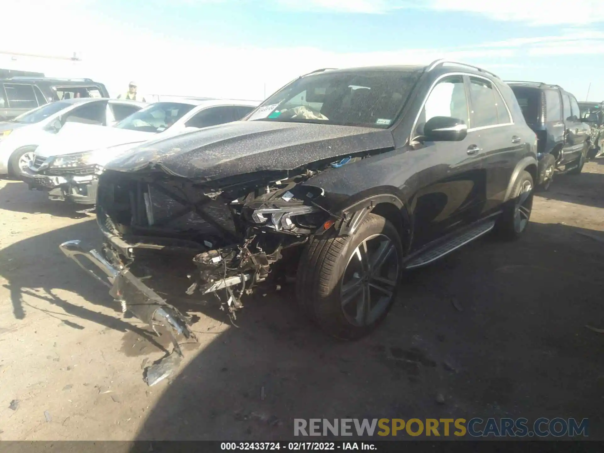 2 Photograph of a damaged car 4JGFB4KB8MA523904 MERCEDES-BENZ GLE 2021