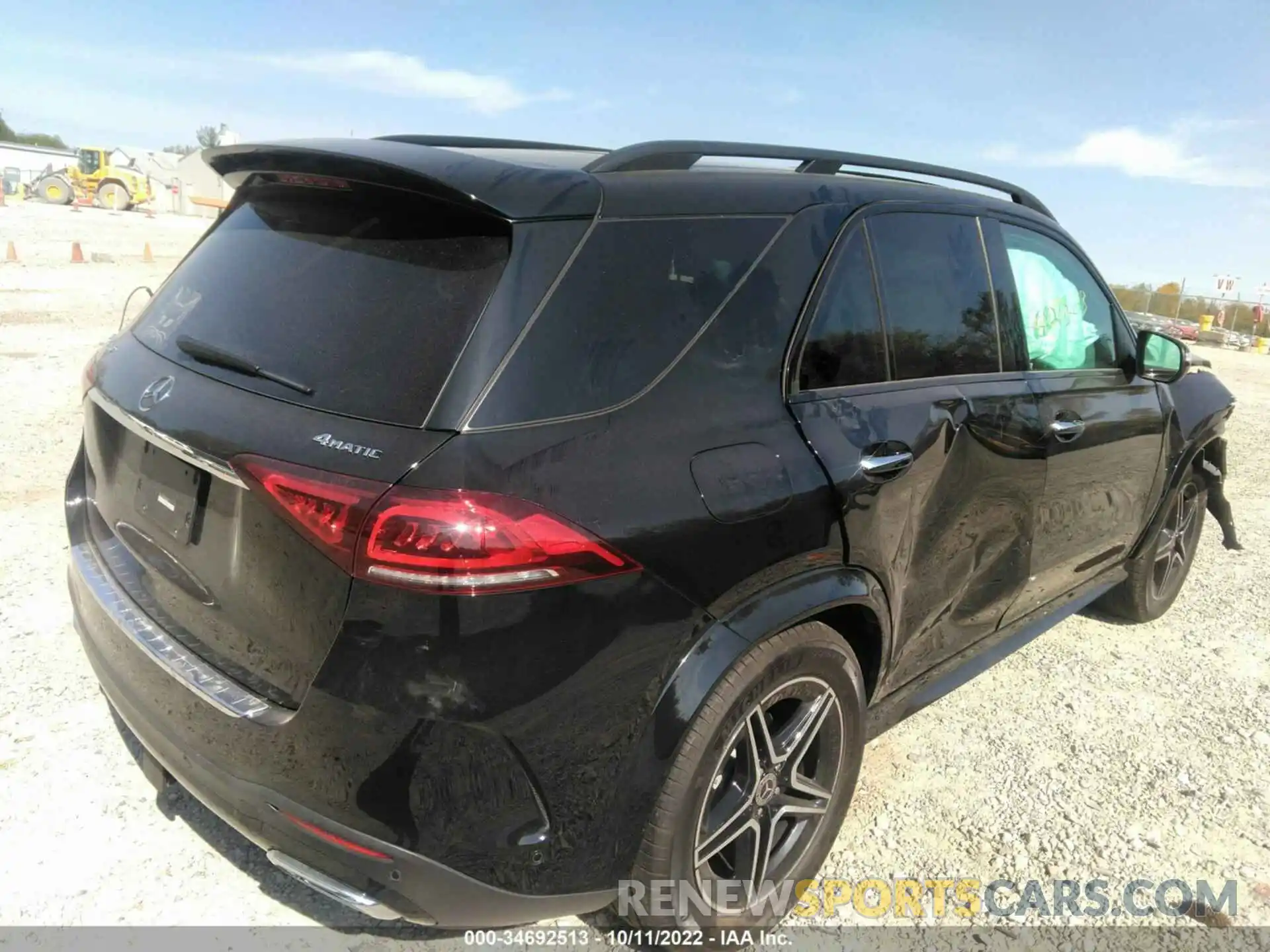 4 Фотография поврежденного автомобиля 4JGFB4KBXMA486483 MERCEDES-BENZ GLE 2021