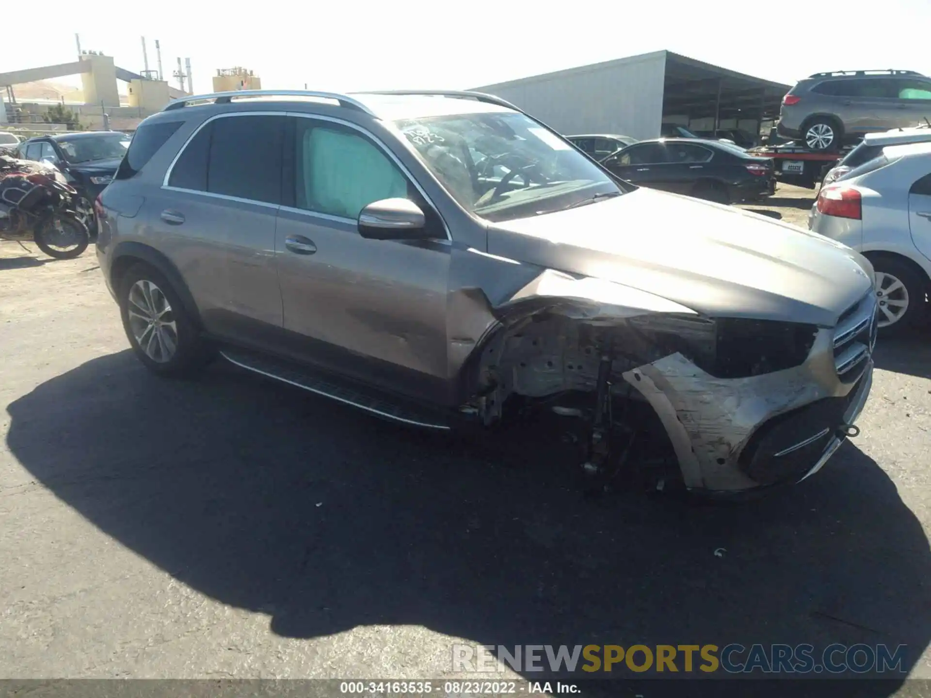 1 Photograph of a damaged car 4JGFB4KE5MA449531 MERCEDES-BENZ GLE 2021