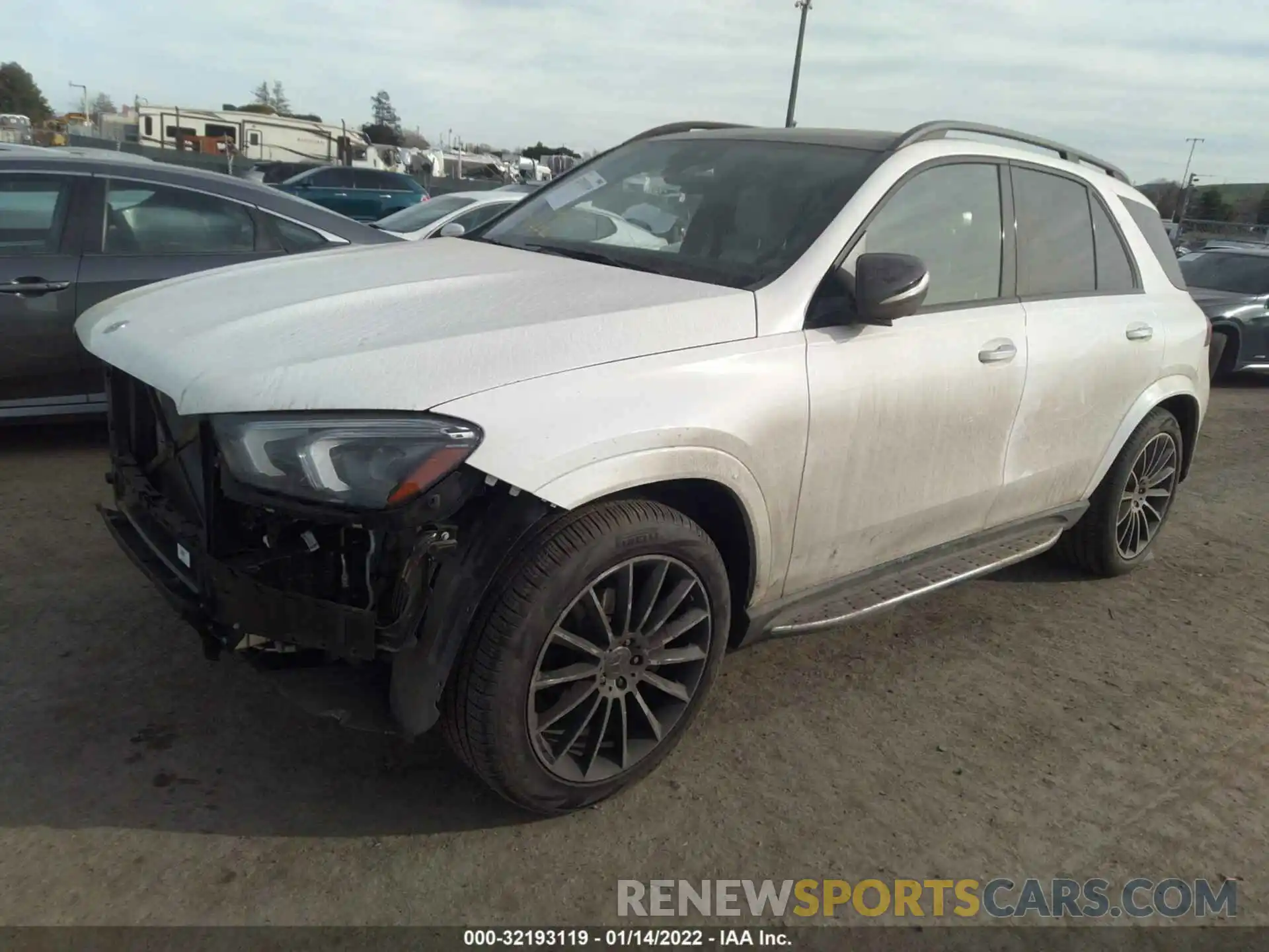 2 Photograph of a damaged car 4JGFB4KE8MA436949 MERCEDES-BENZ GLE 2021