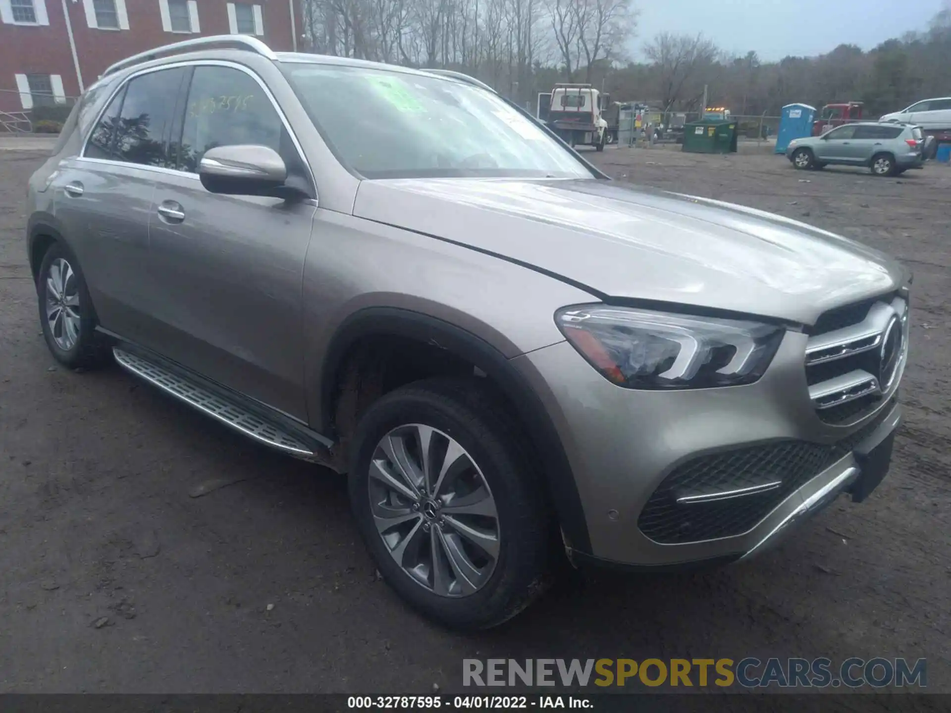 1 Photograph of a damaged car 4JGFB5KB2MA542955 MERCEDES-BENZ GLE 2021