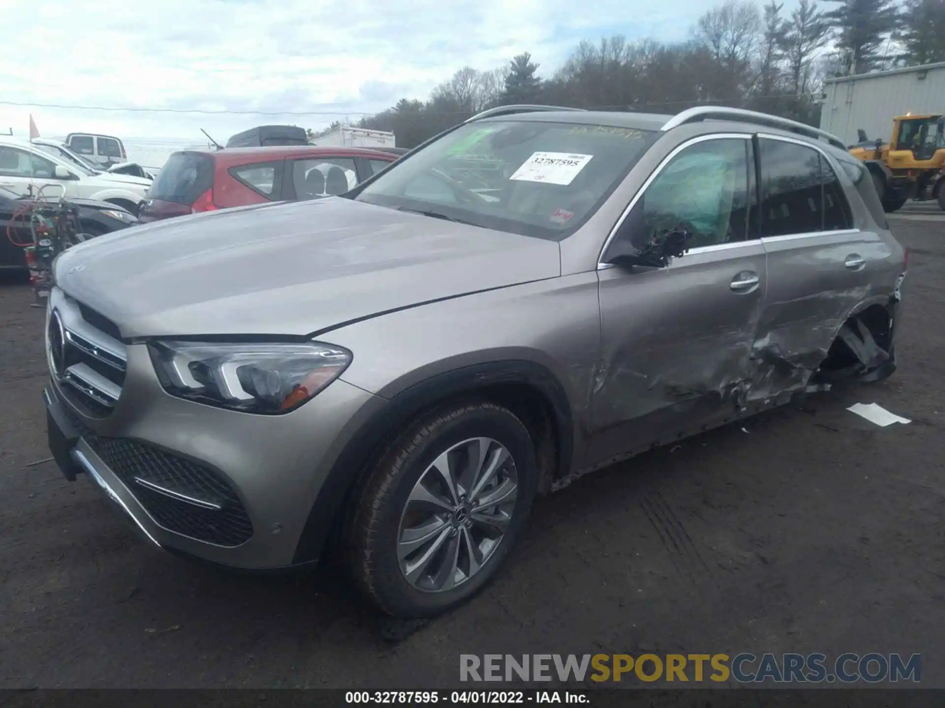 2 Photograph of a damaged car 4JGFB5KB2MA542955 MERCEDES-BENZ GLE 2021