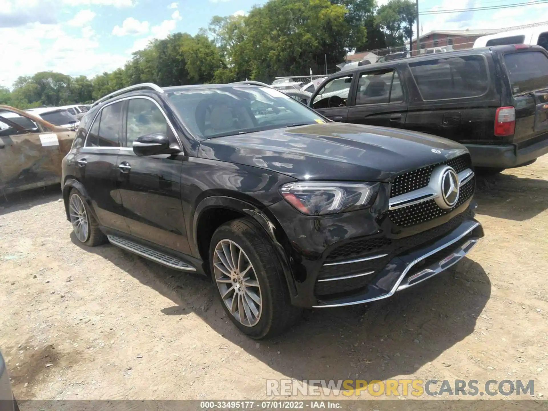 1 Фотография поврежденного автомобиля 4JGFB5KB3MA398431 MERCEDES-BENZ GLE 2021