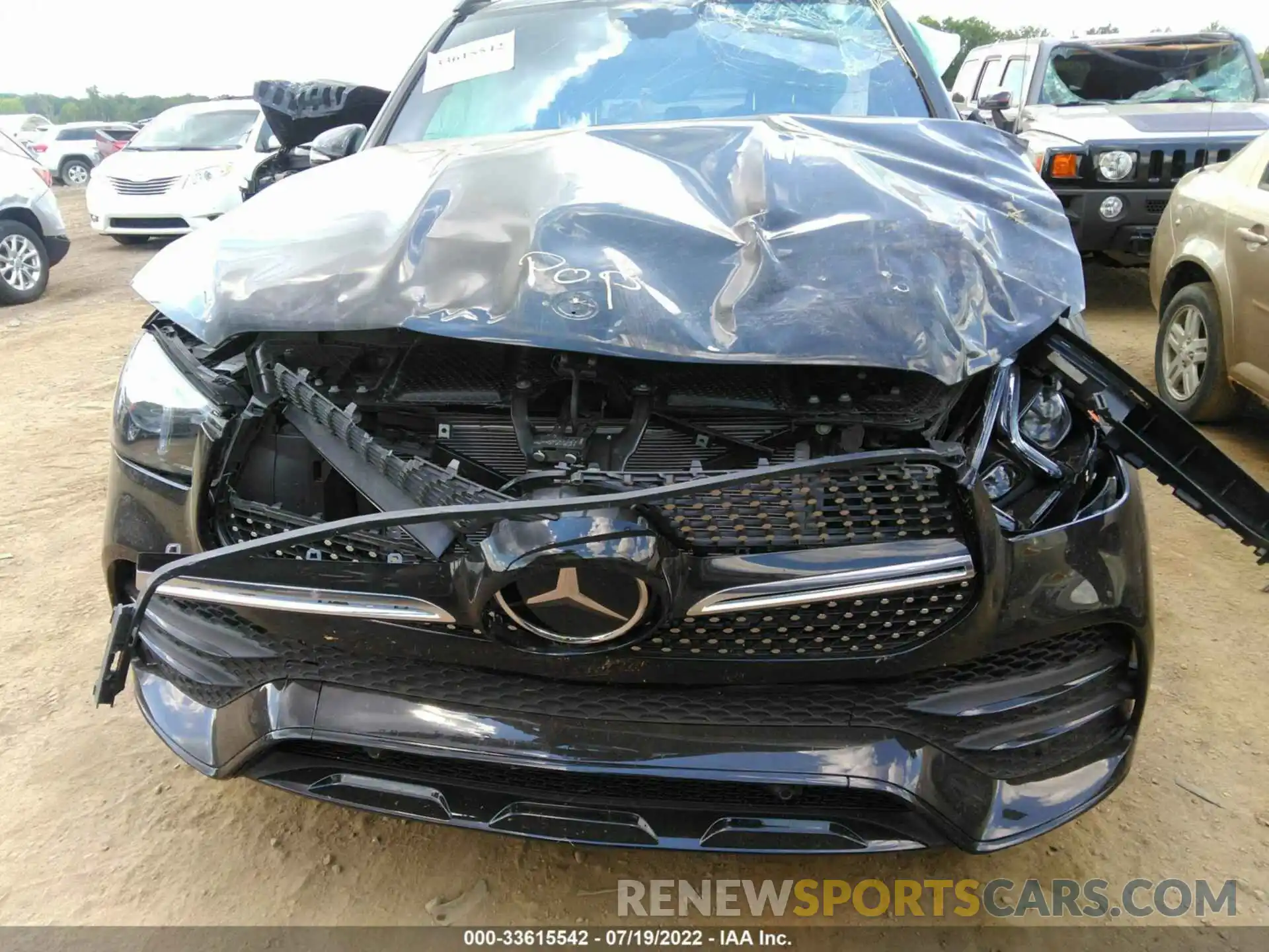 6 Photograph of a damaged car 4JGFB5KB3MA568402 MERCEDES-BENZ GLE 2021