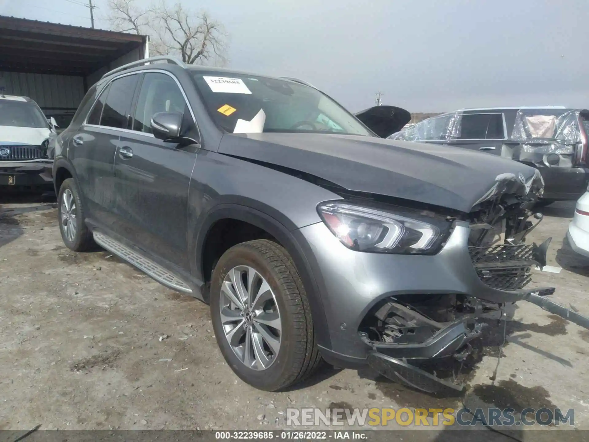 1 Фотография поврежденного автомобиля 4JGFB5KB9MA363098 MERCEDES-BENZ GLE 2021