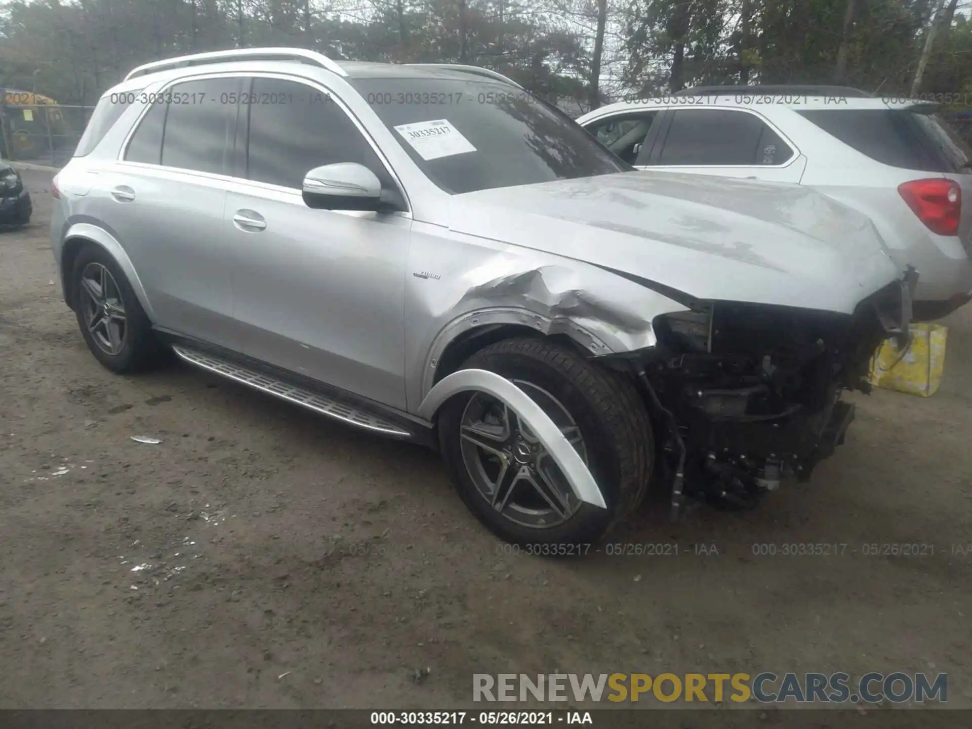 1 Photograph of a damaged car 4JGFB6BB0MA324096 MERCEDES-BENZ GLE 2021