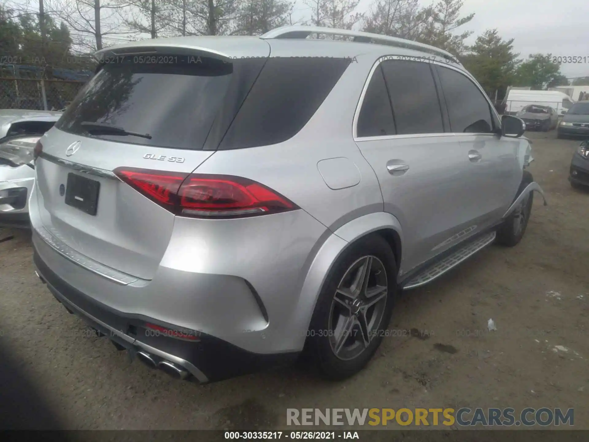 4 Photograph of a damaged car 4JGFB6BB0MA324096 MERCEDES-BENZ GLE 2021