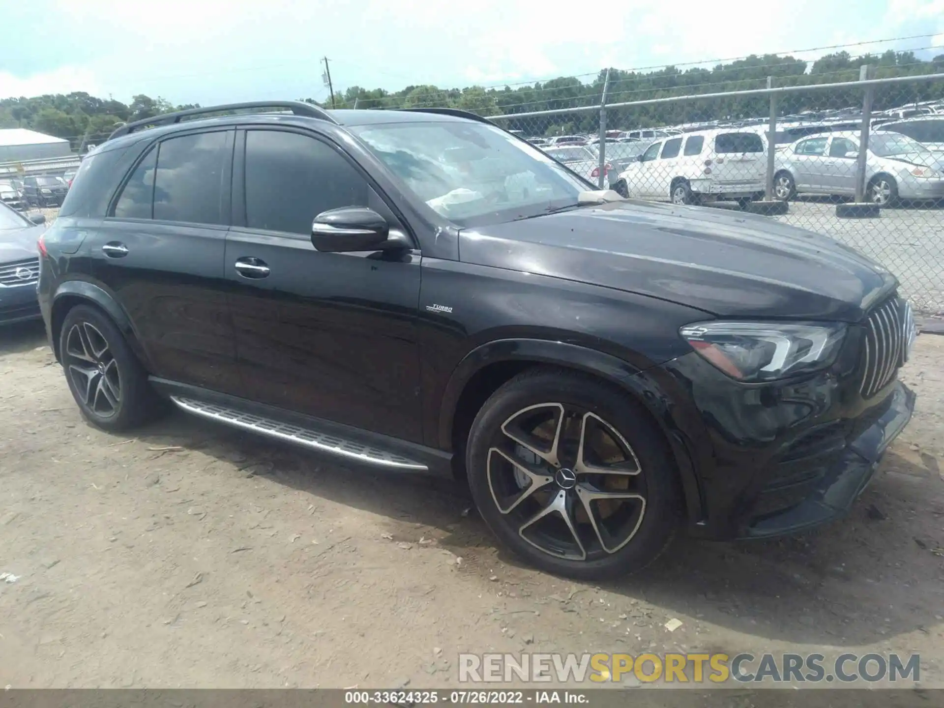 1 Photograph of a damaged car 4JGFB6BB1MA322678 MERCEDES-BENZ GLE 2021