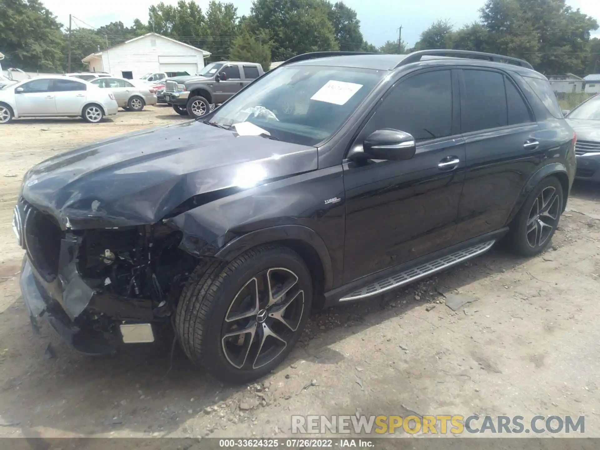 2 Photograph of a damaged car 4JGFB6BB1MA322678 MERCEDES-BENZ GLE 2021