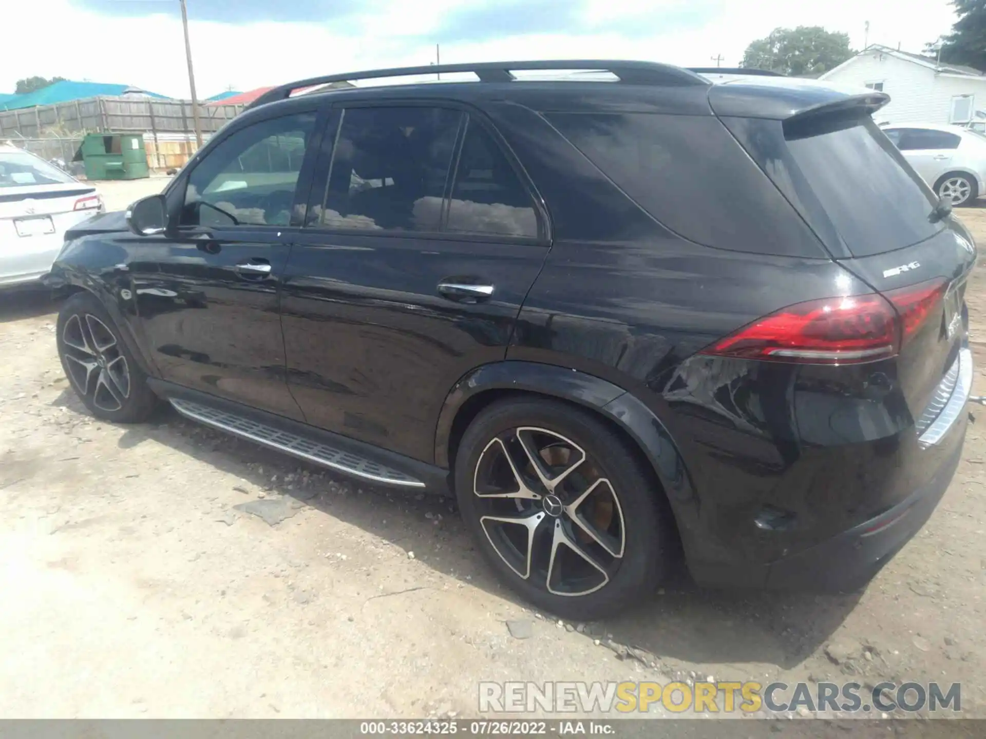 3 Photograph of a damaged car 4JGFB6BB1MA322678 MERCEDES-BENZ GLE 2021