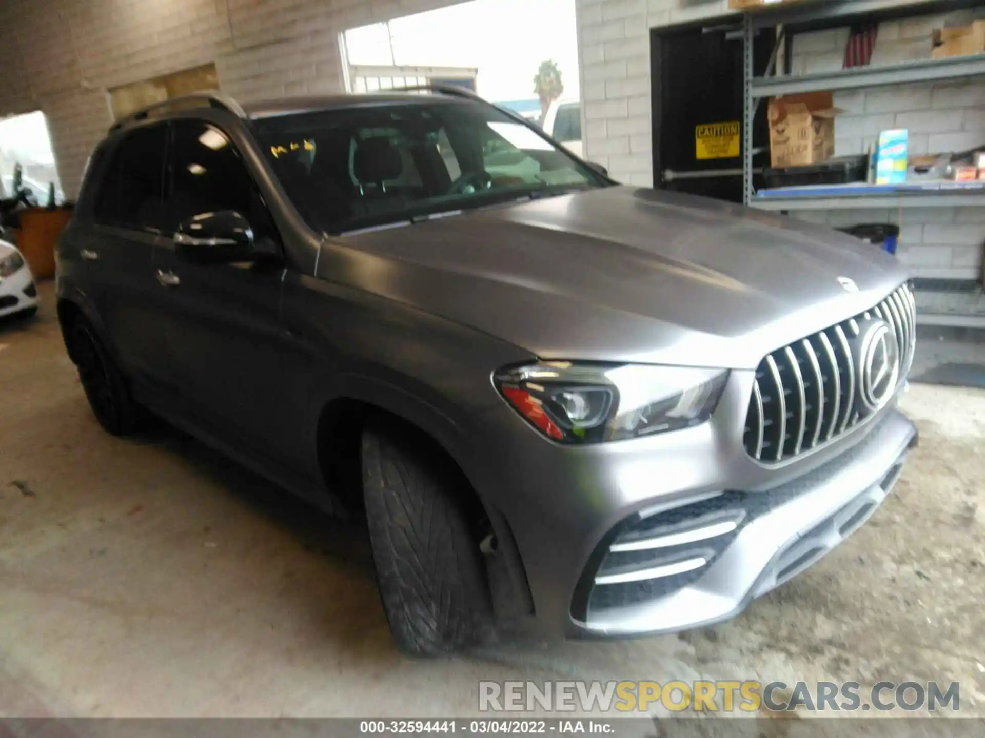 1 Photograph of a damaged car 4JGFB6BB3MA269658 MERCEDES-BENZ GLE 2021