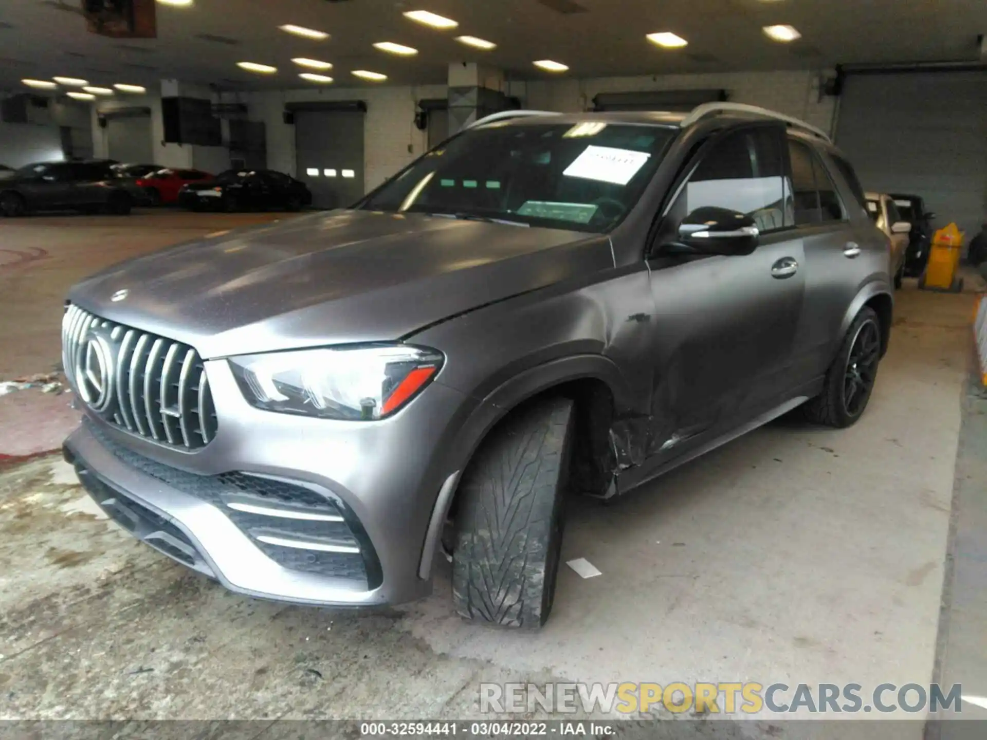 2 Photograph of a damaged car 4JGFB6BB3MA269658 MERCEDES-BENZ GLE 2021