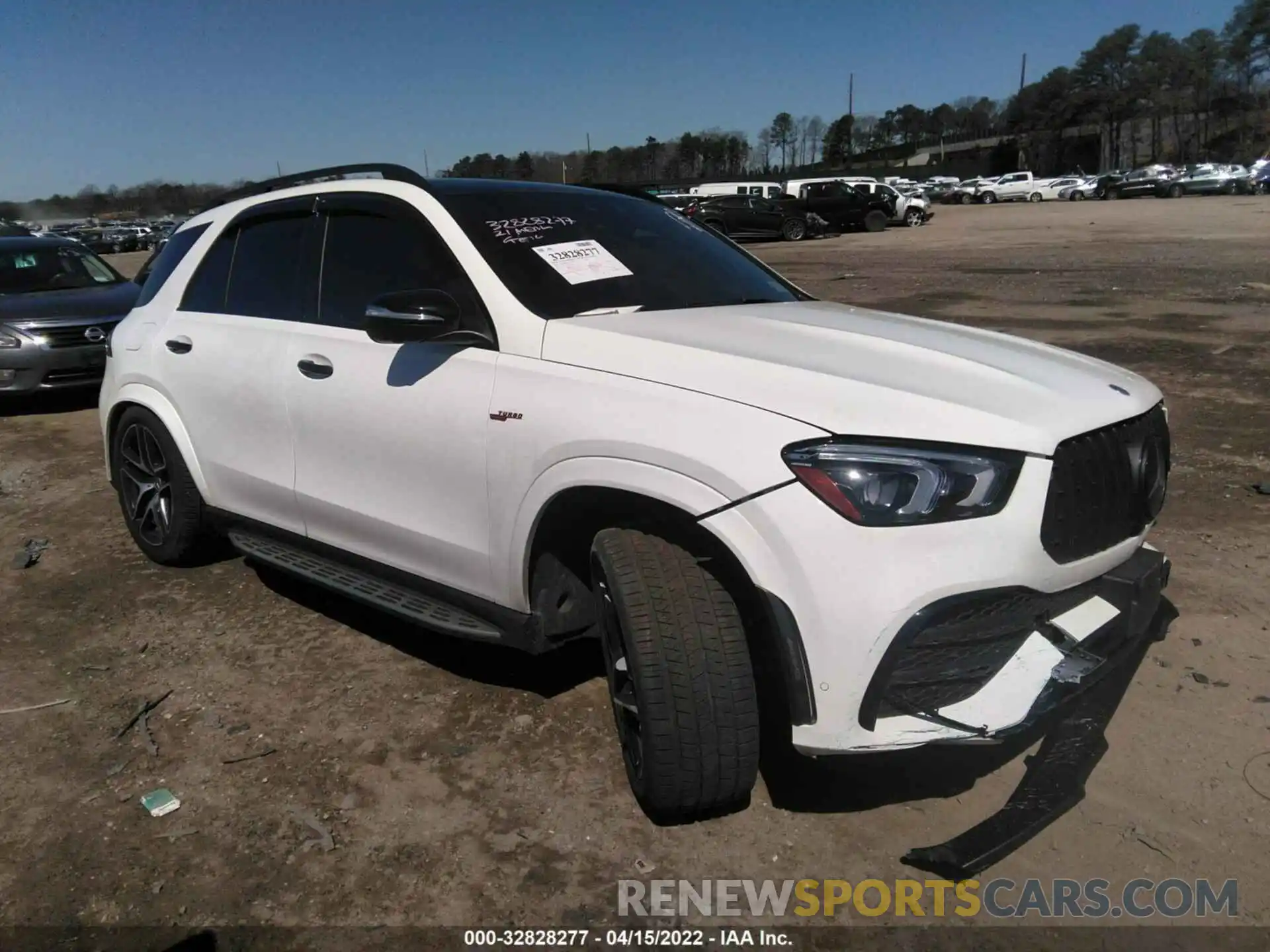 1 Photograph of a damaged car 4JGFB6BB3MA434947 MERCEDES-BENZ GLE 2021