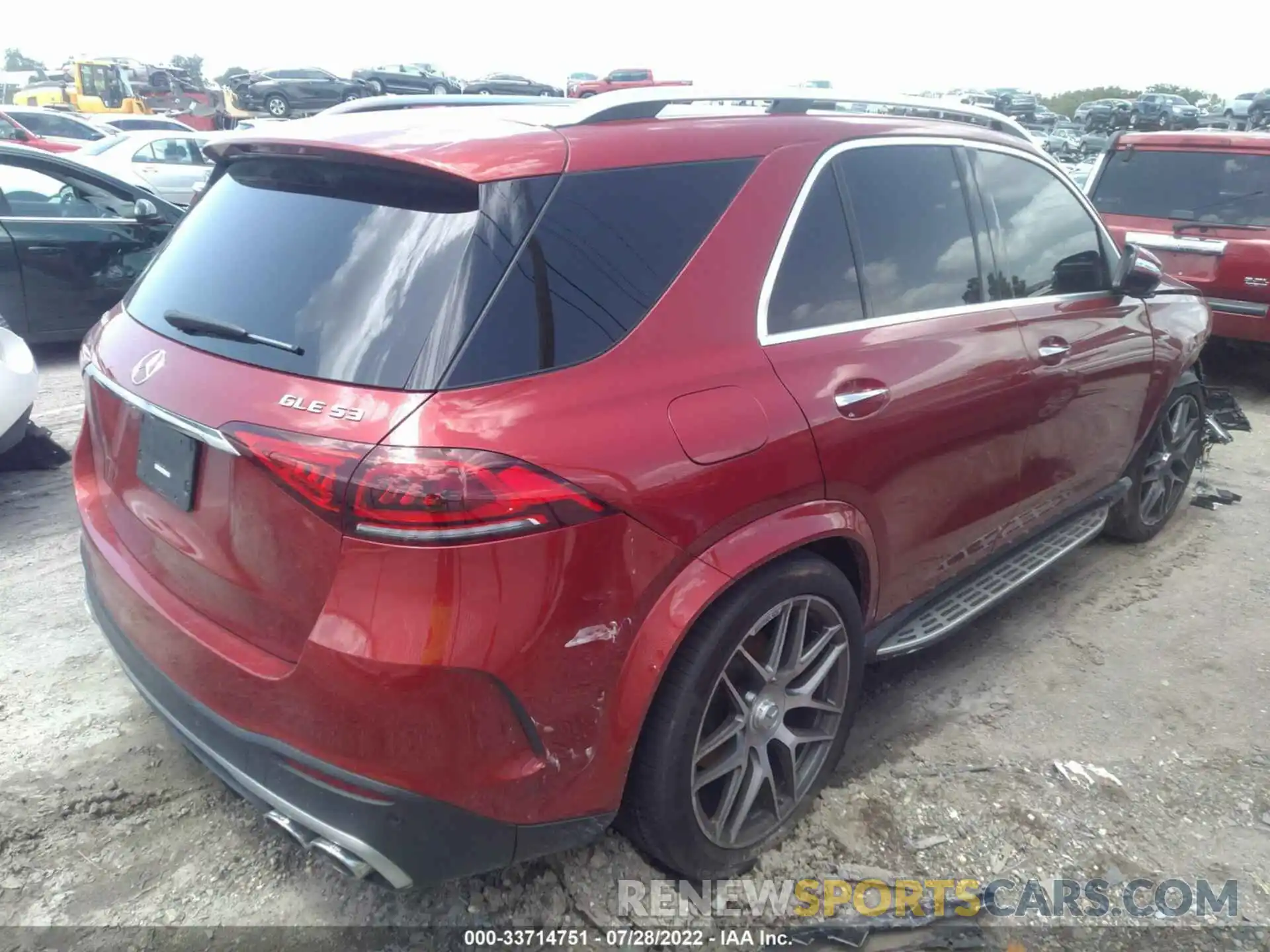 4 Photograph of a damaged car 4JGFB6BB7MA318473 MERCEDES-BENZ GLE 2021