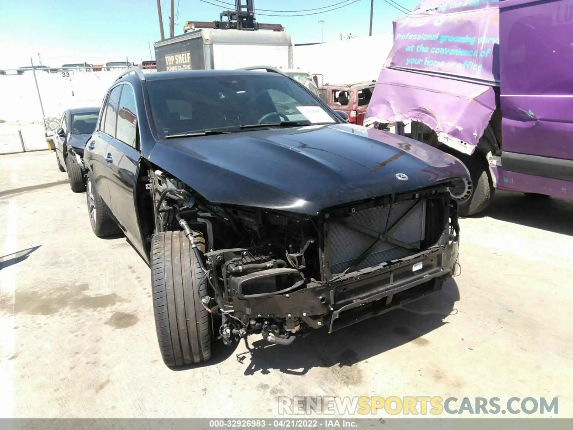 6 Photograph of a damaged car 4JGFB6BB9MA576025 MERCEDES-BENZ GLE 2021