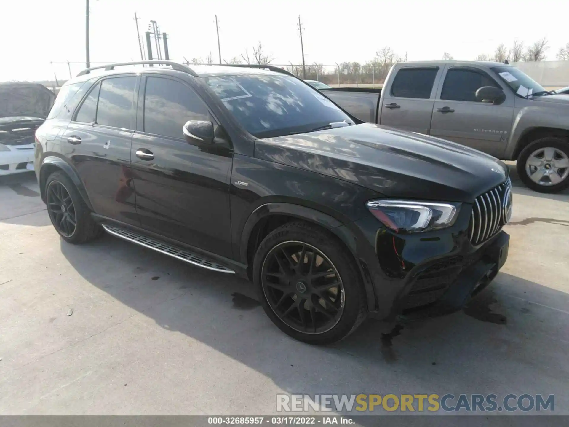 1 Photograph of a damaged car 4JGFB6BE2MA569783 MERCEDES-BENZ GLE 2021