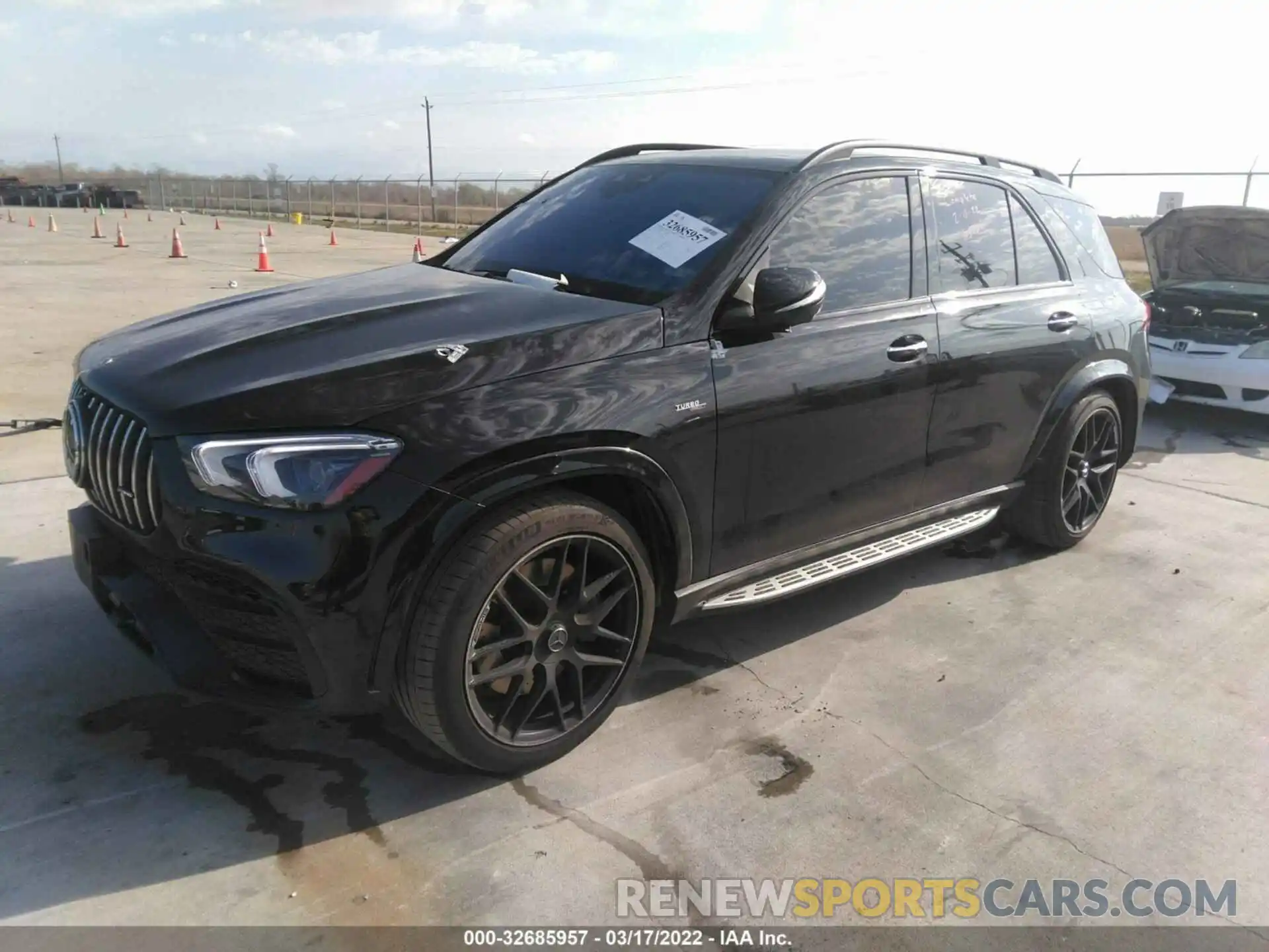 2 Фотография поврежденного автомобиля 4JGFB6BE2MA569783 MERCEDES-BENZ GLE 2021