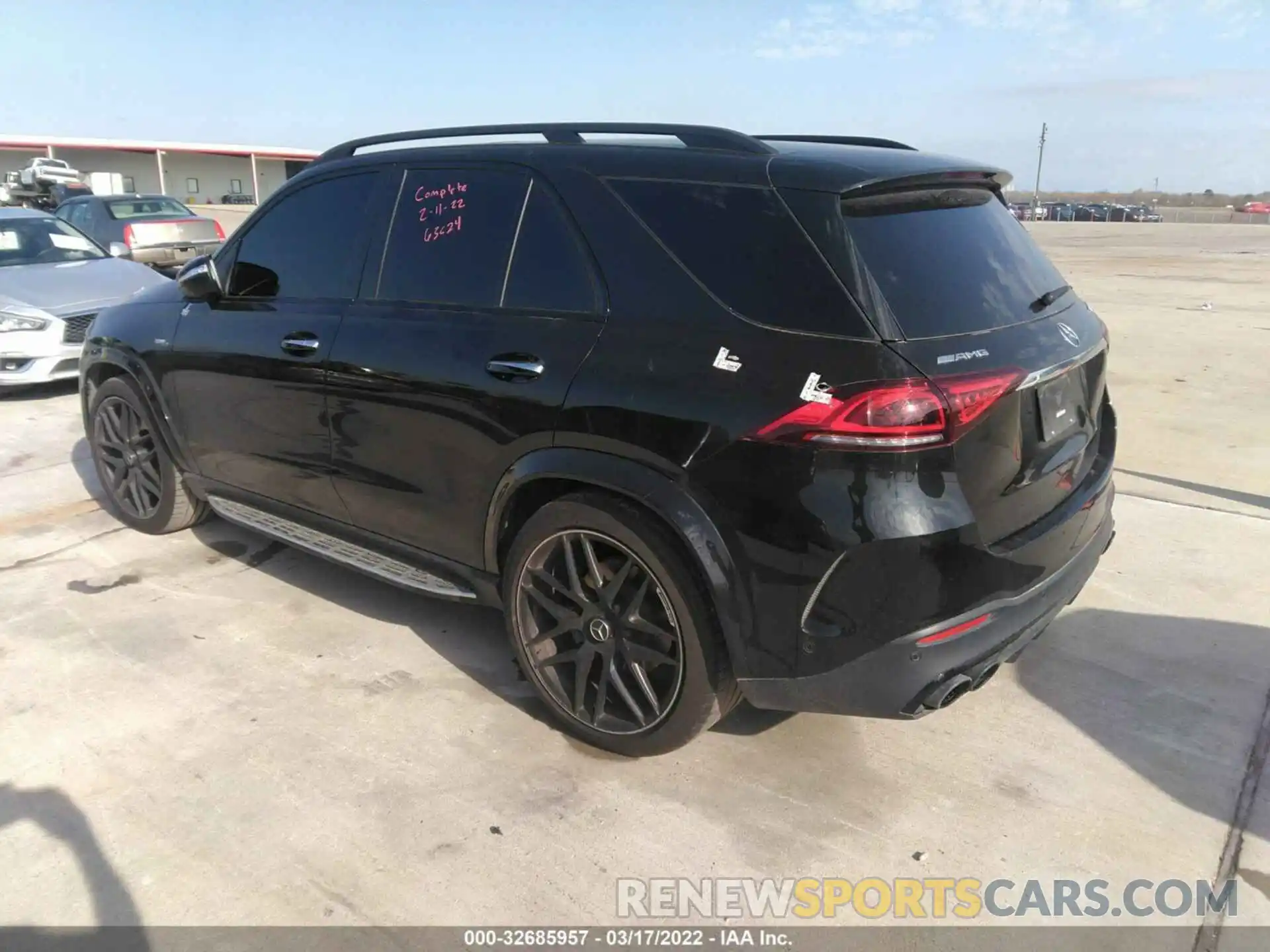 3 Фотография поврежденного автомобиля 4JGFB6BE2MA569783 MERCEDES-BENZ GLE 2021