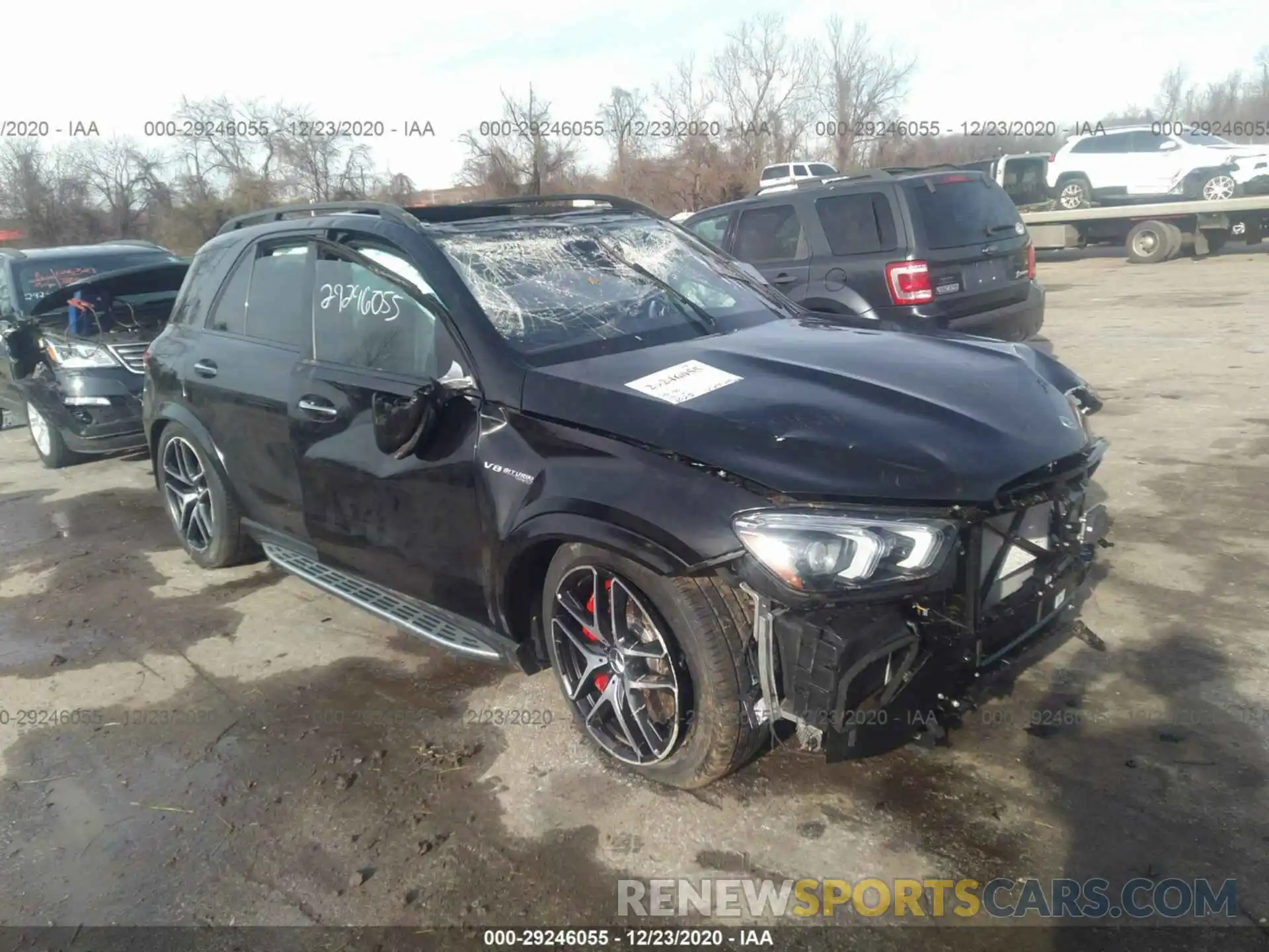 1 Photograph of a damaged car 4JGFB8KB0MA356686 MERCEDES-BENZ GLE 2021