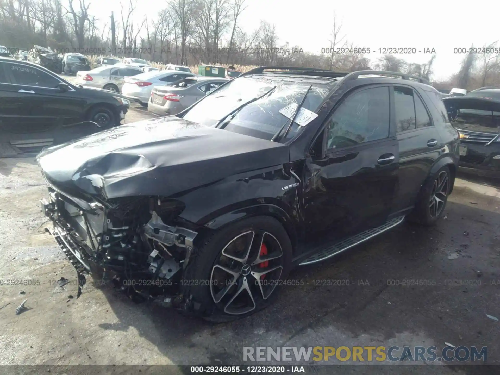 2 Photograph of a damaged car 4JGFB8KB0MA356686 MERCEDES-BENZ GLE 2021