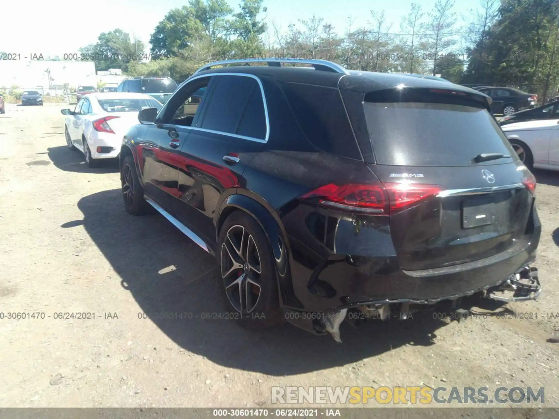 3 Photograph of a damaged car 4JGFB8KB3MA290828 MERCEDES-BENZ GLE 2021