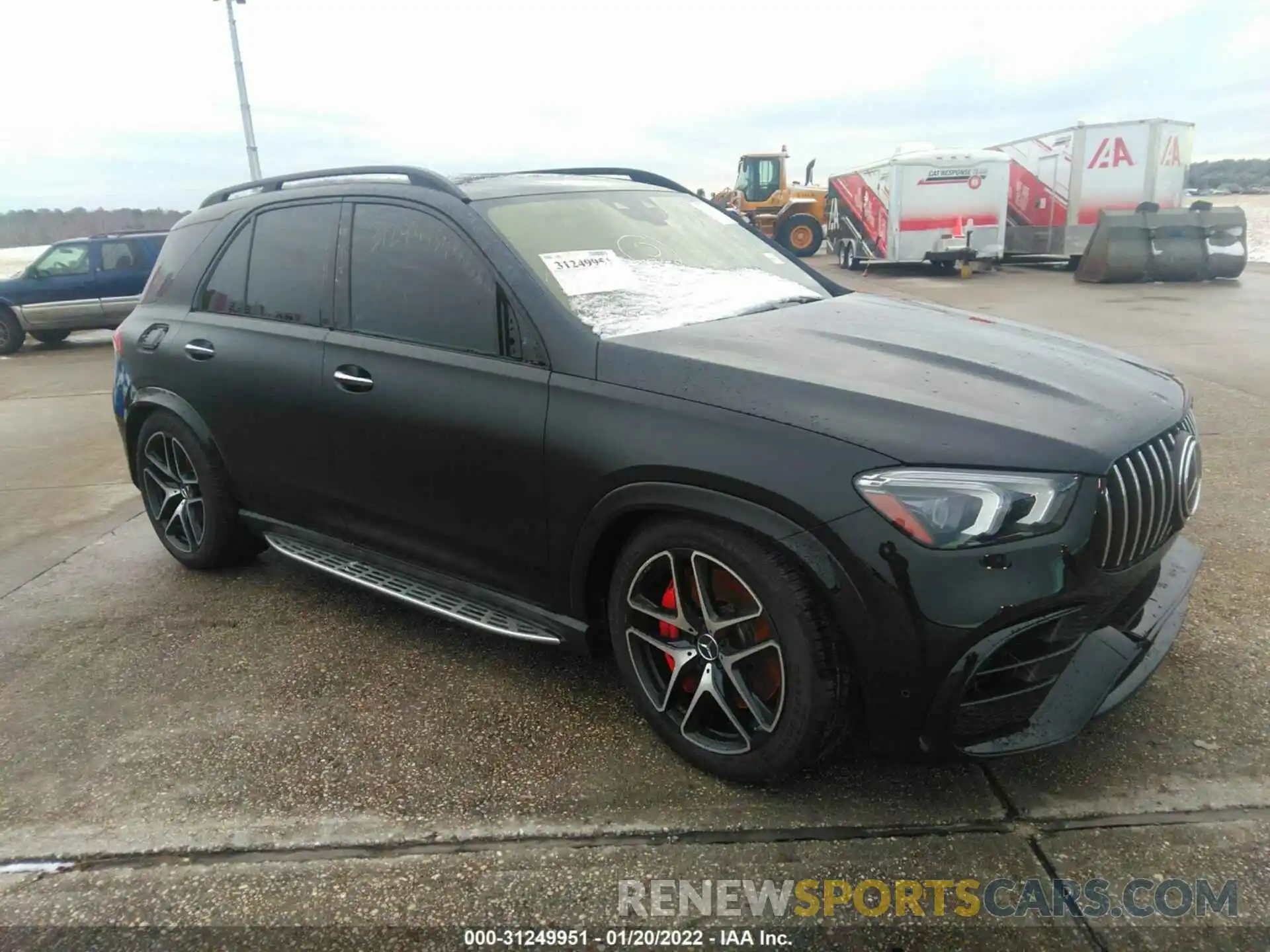 1 Photograph of a damaged car 4JGFB8KB3MA510257 MERCEDES-BENZ GLE 2021