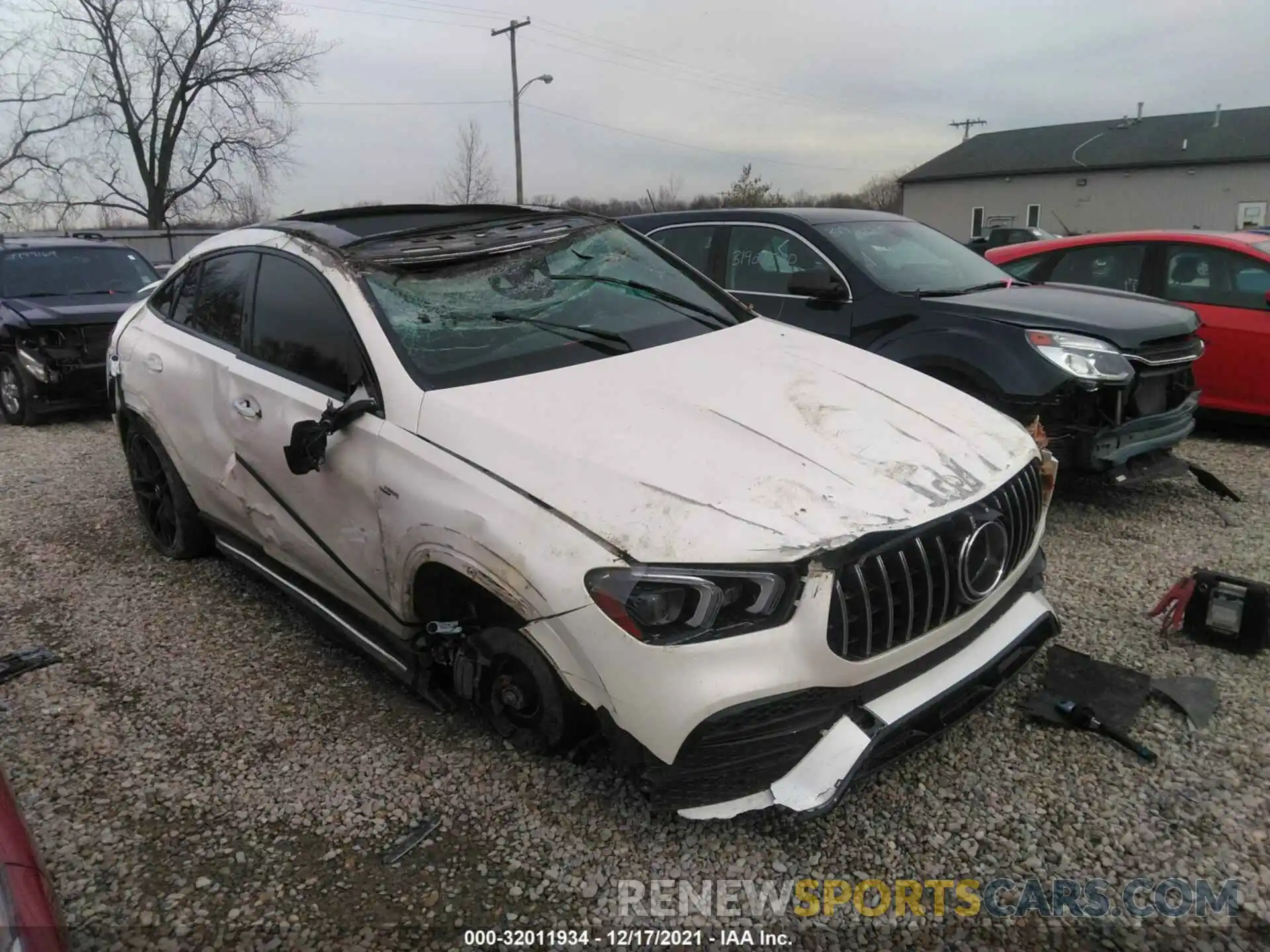 1 Photograph of a damaged car 4JGFD6BB0MA186831 MERCEDES-BENZ GLE 2021