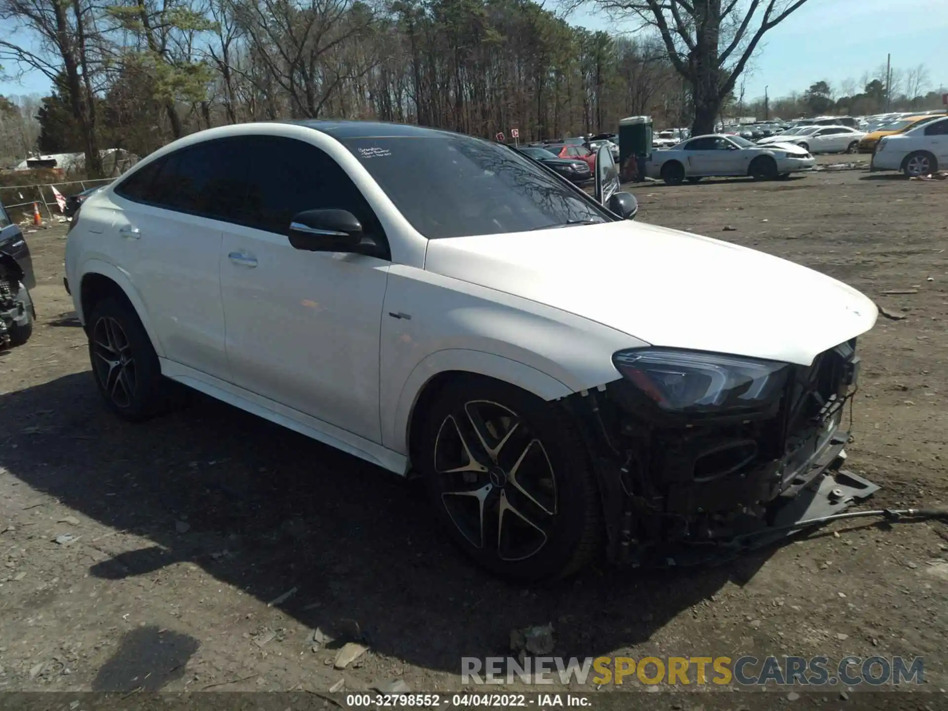 1 Photograph of a damaged car 4JGFD6BB0MA385880 MERCEDES-BENZ GLE 2021