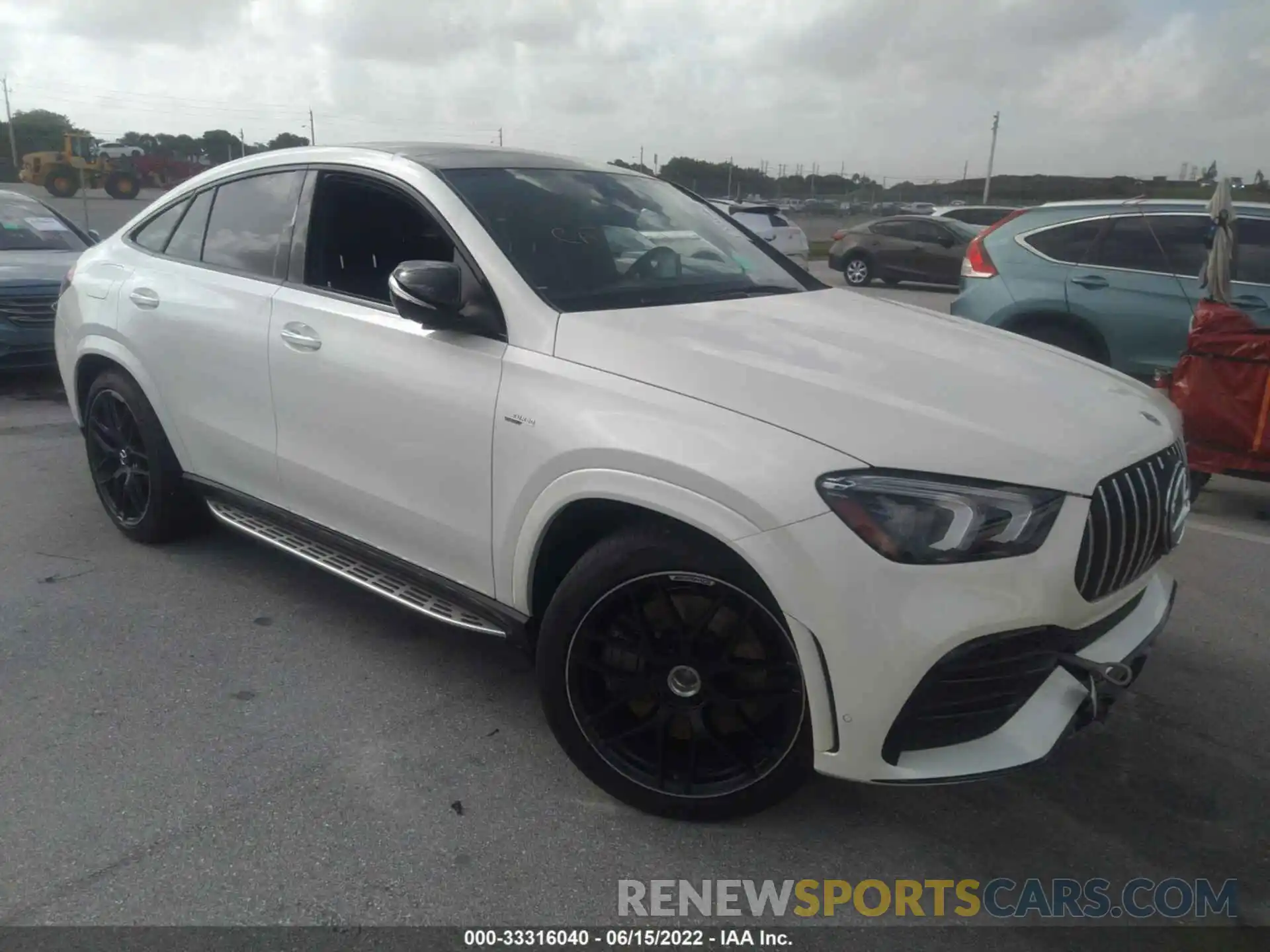 1 Photograph of a damaged car 4JGFD6BB0MA393560 MERCEDES-BENZ GLE 2021