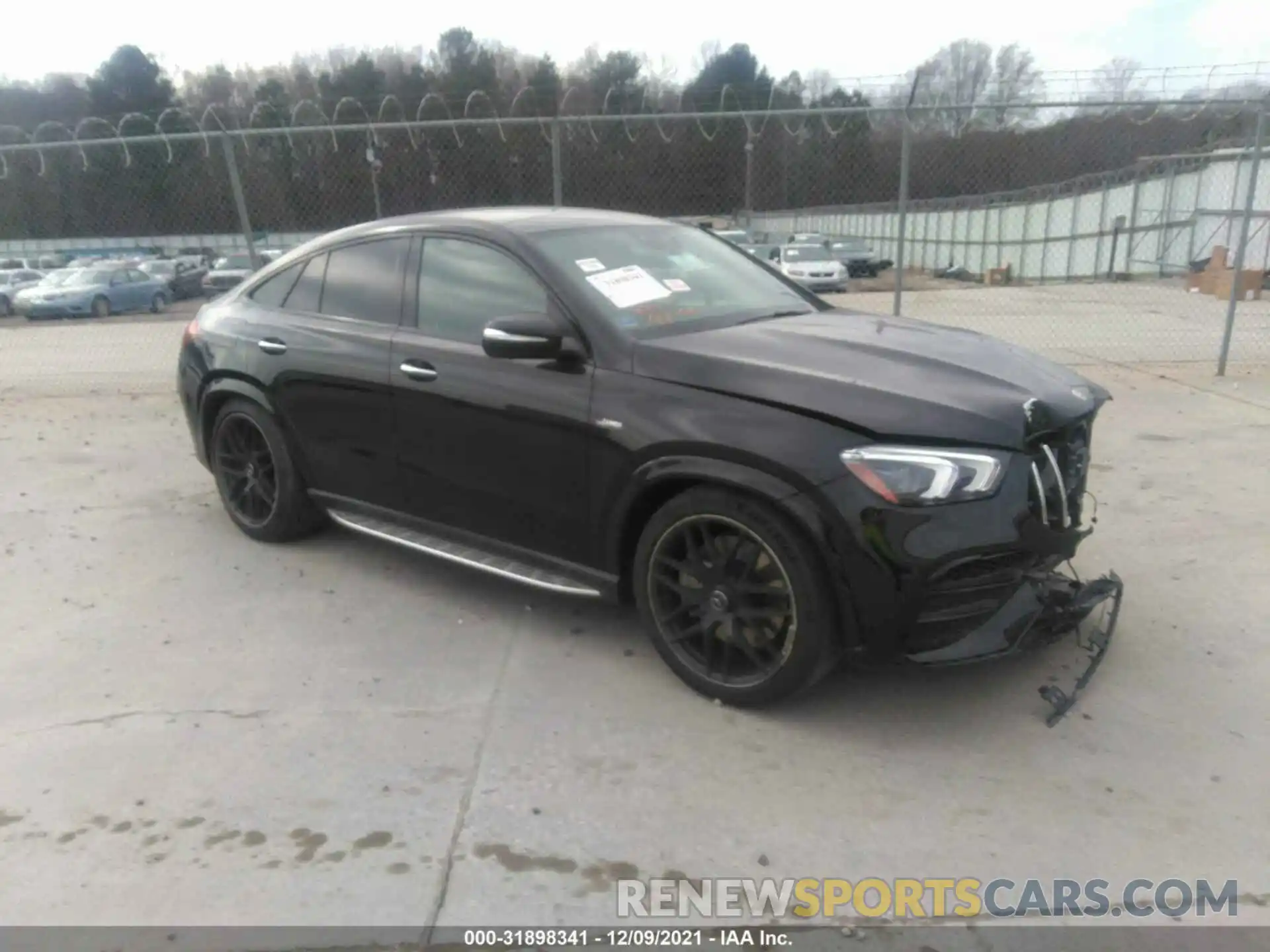 1 Photograph of a damaged car 4JGFD6BB0MA393834 MERCEDES-BENZ GLE 2021