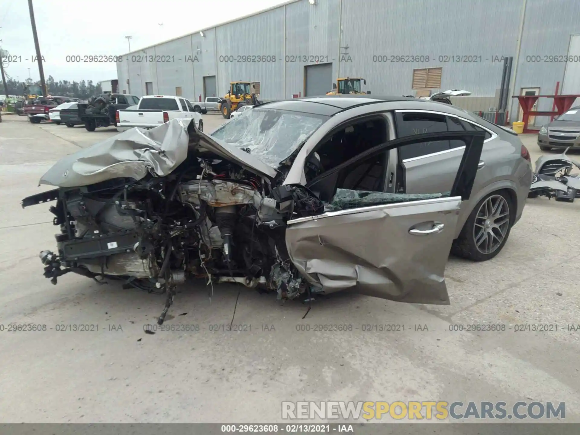 2 Фотография поврежденного автомобиля 4JGFD6BB1MA318561 MERCEDES-BENZ GLE 2021