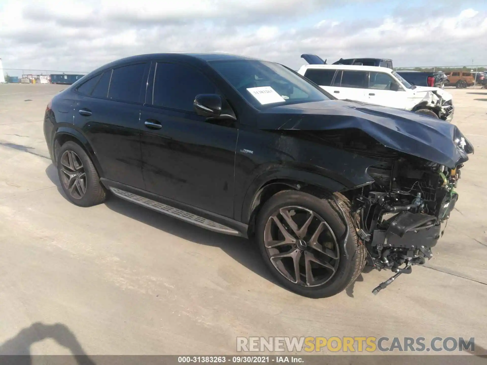 1 Photograph of a damaged car 4JGFD6BB1MA402816 MERCEDES-BENZ GLE 2021