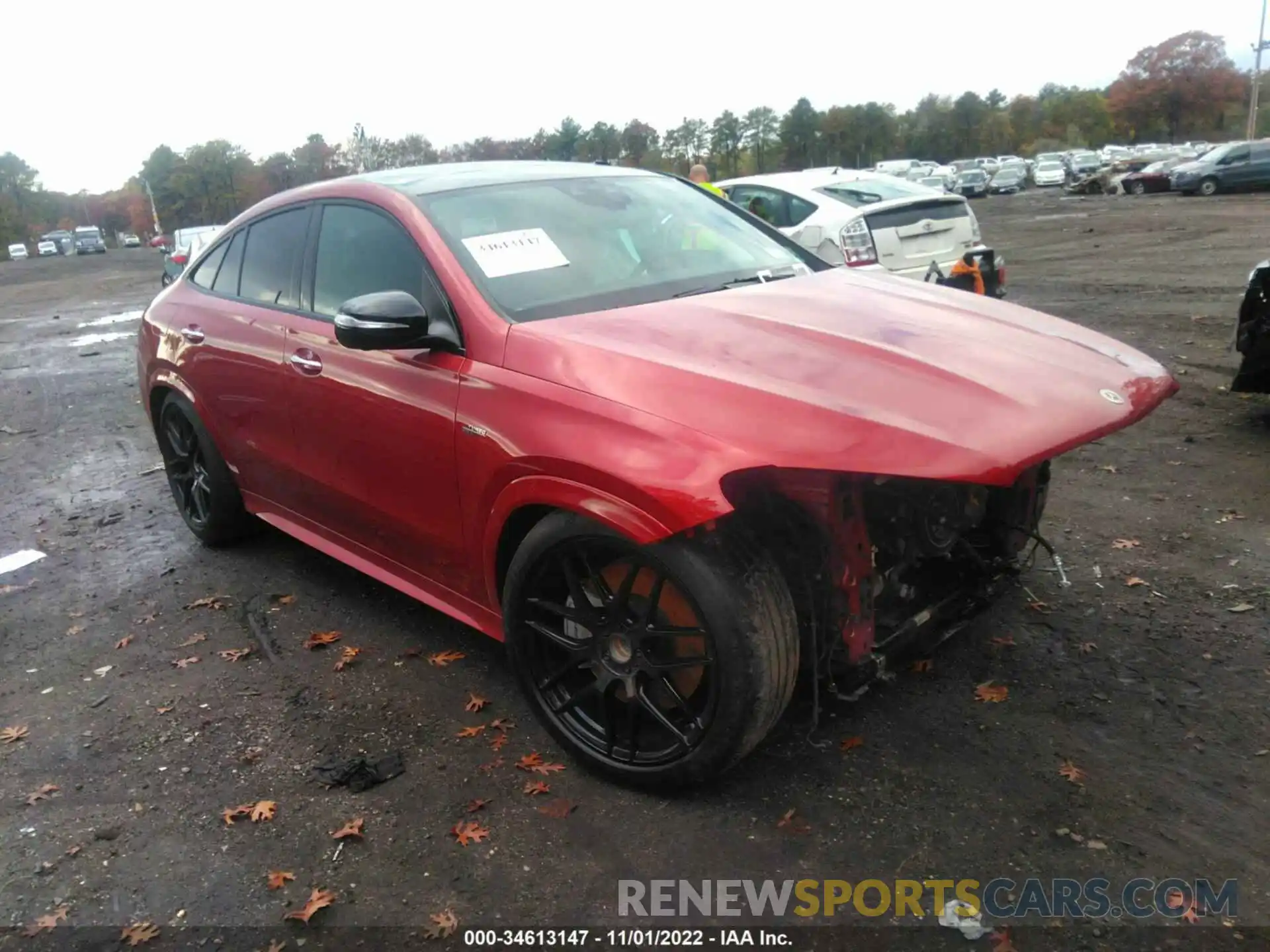 1 Photograph of a damaged car 4JGFD6BB2MA356901 MERCEDES-BENZ GLE 2021