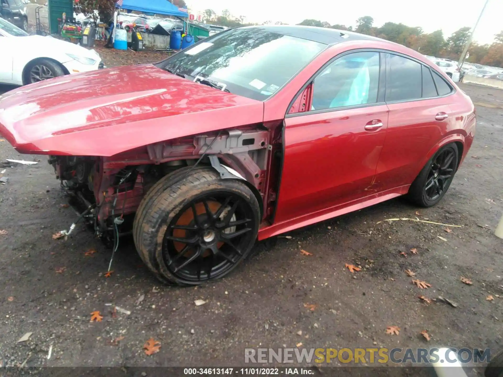 2 Photograph of a damaged car 4JGFD6BB2MA356901 MERCEDES-BENZ GLE 2021