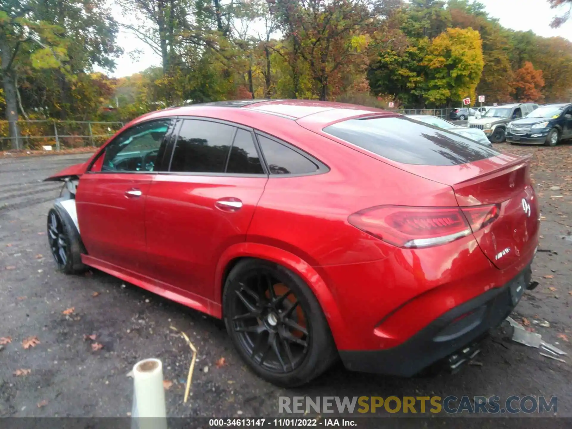 3 Photograph of a damaged car 4JGFD6BB2MA356901 MERCEDES-BENZ GLE 2021