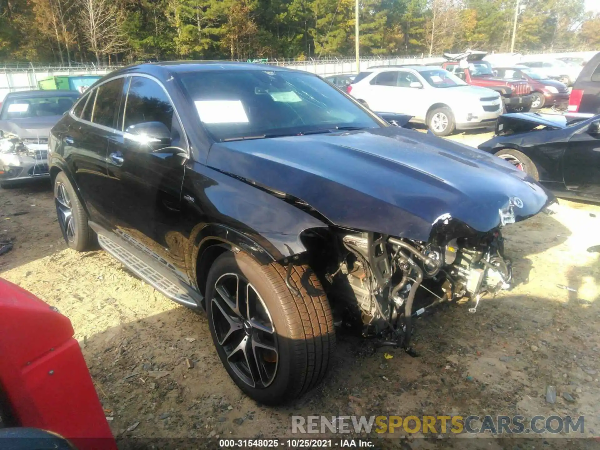 1 Photograph of a damaged car 4JGFD6BB2MA454469 MERCEDES-BENZ GLE 2021