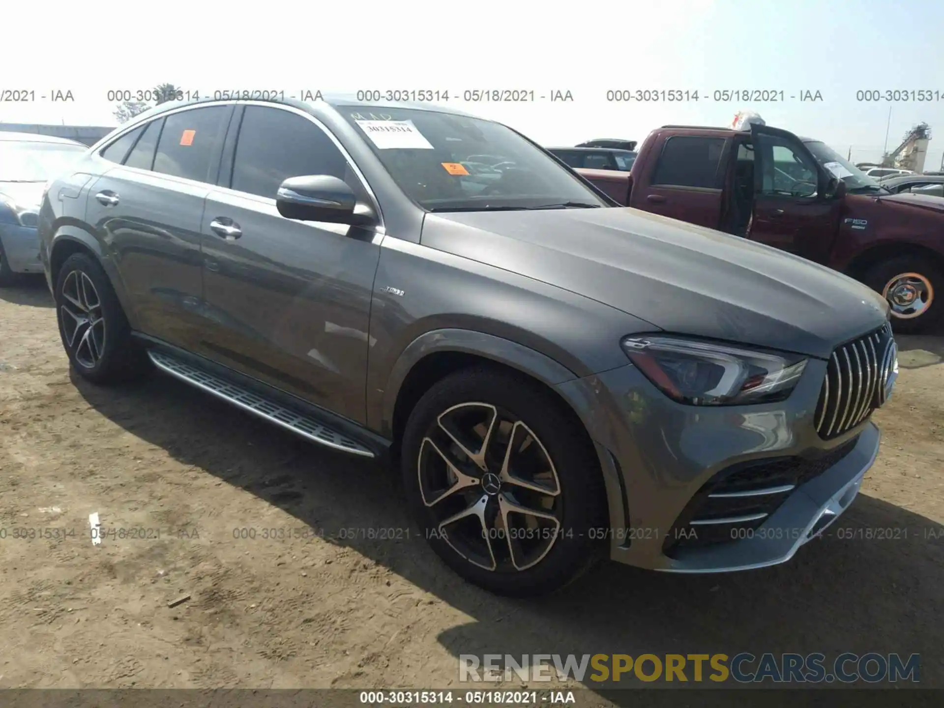 1 Photograph of a damaged car 4JGFD6BB3MA285207 MERCEDES-BENZ GLE 2021