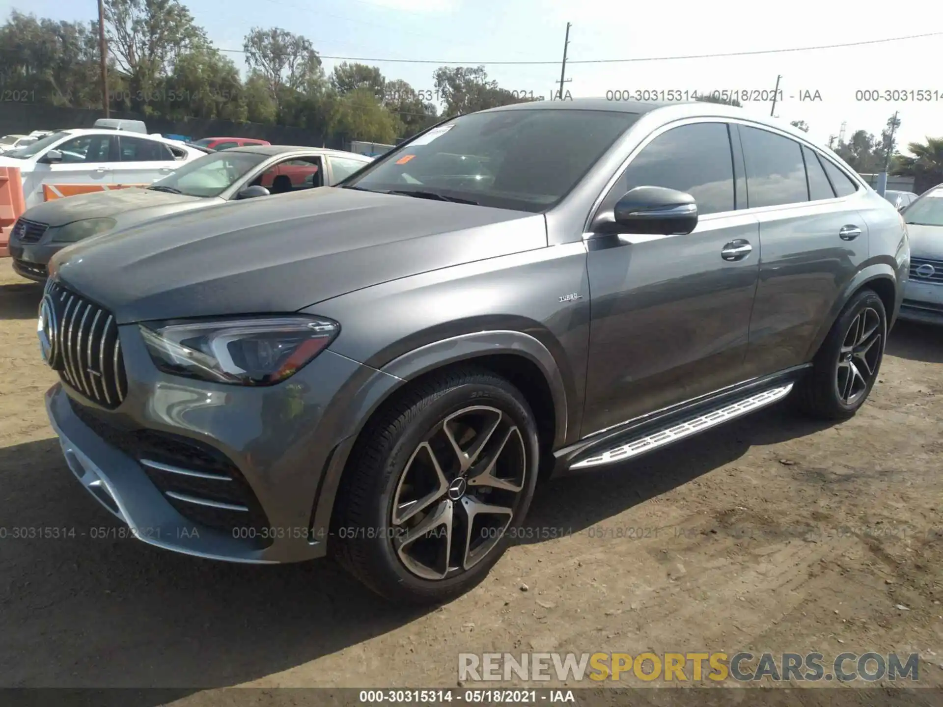 2 Photograph of a damaged car 4JGFD6BB3MA285207 MERCEDES-BENZ GLE 2021