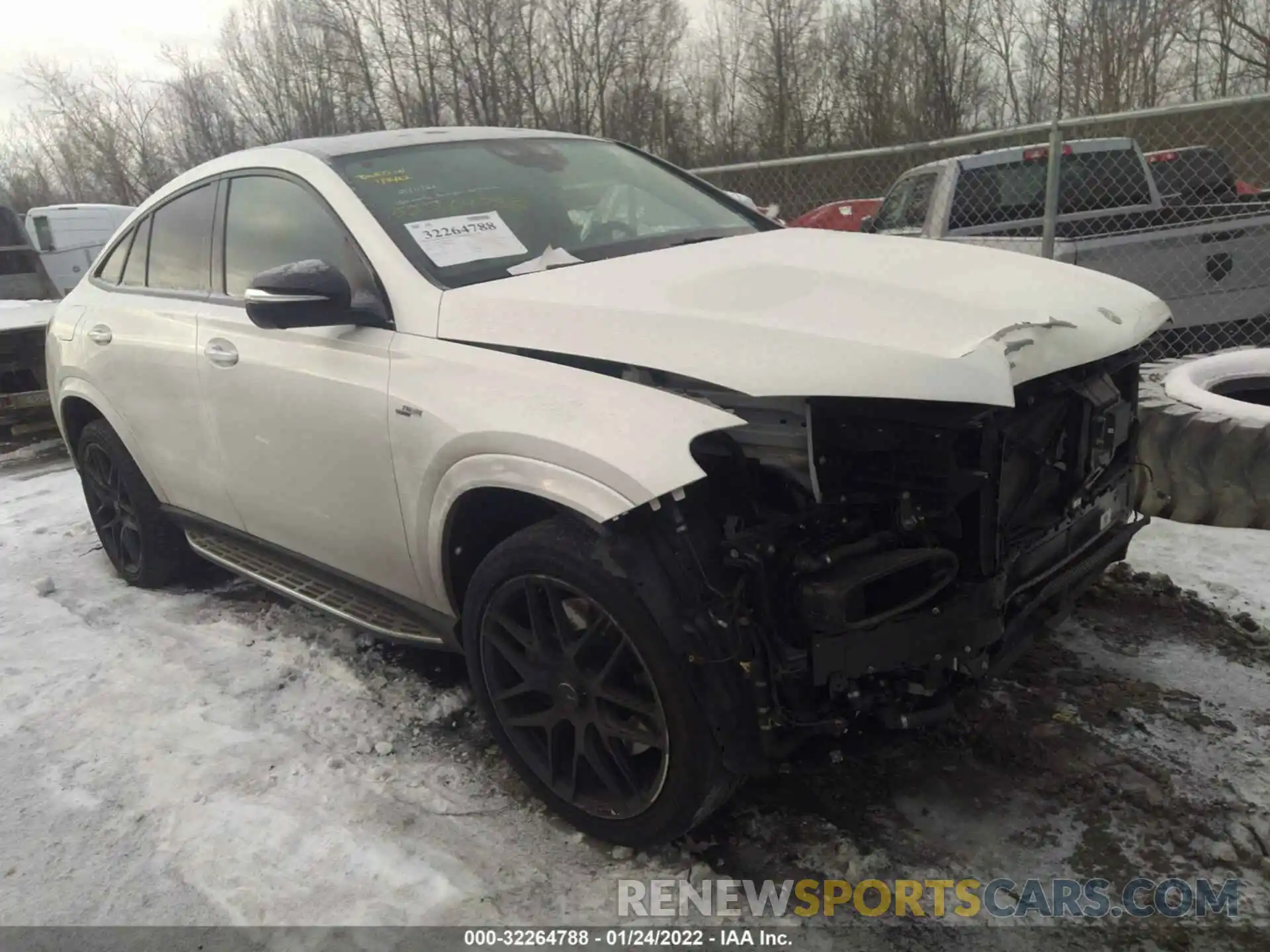 1 Photograph of a damaged car 4JGFD6BB4MA294000 MERCEDES-BENZ GLE 2021