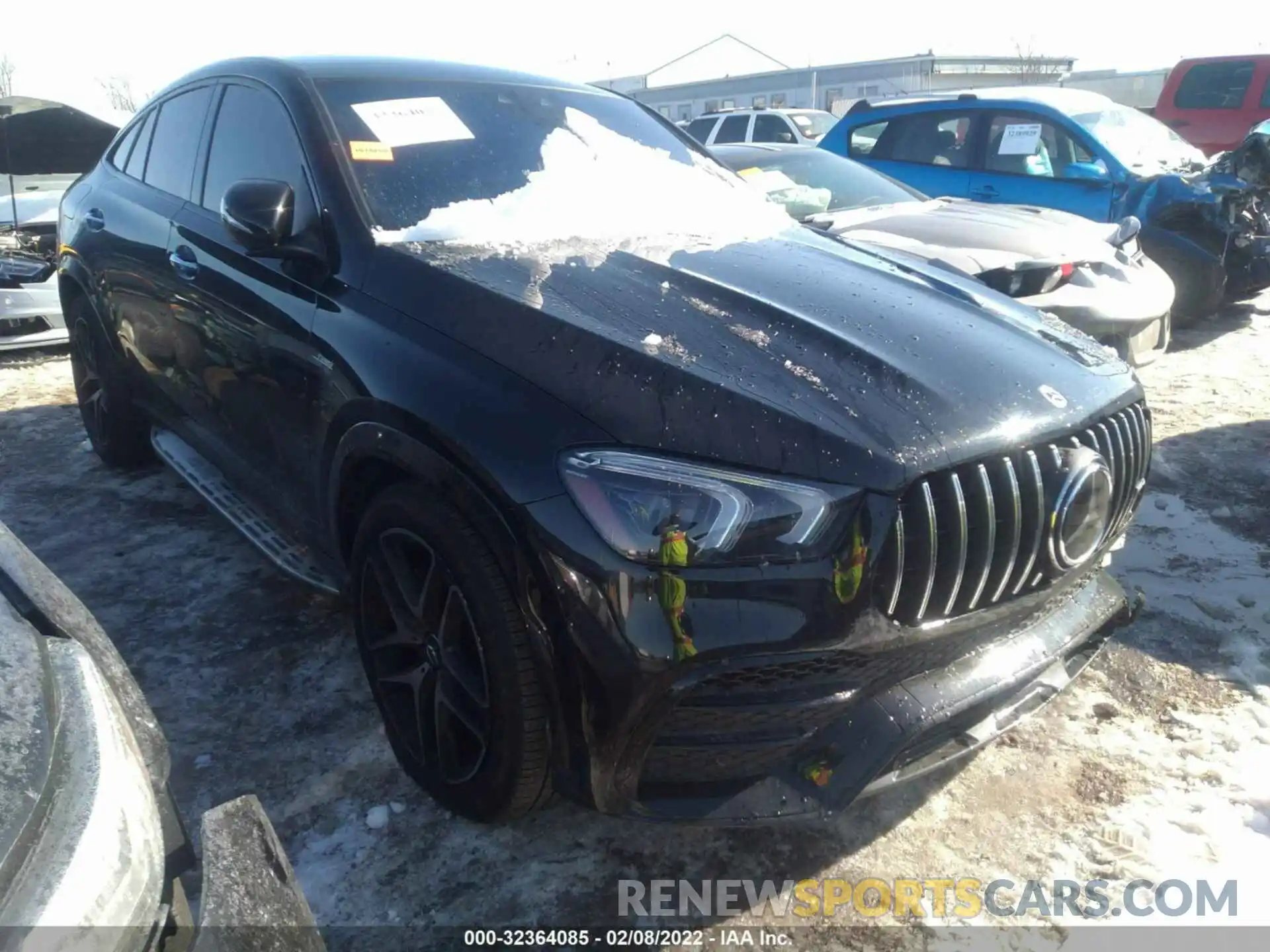 1 Photograph of a damaged car 4JGFD6BB4MA537823 MERCEDES-BENZ GLE 2021