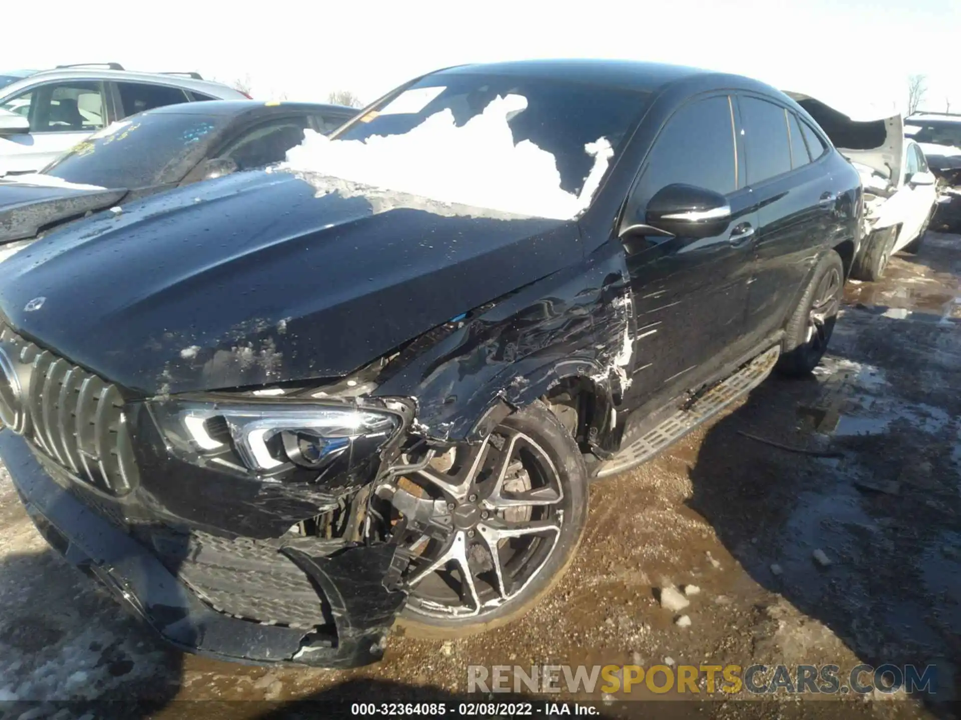 2 Photograph of a damaged car 4JGFD6BB4MA537823 MERCEDES-BENZ GLE 2021