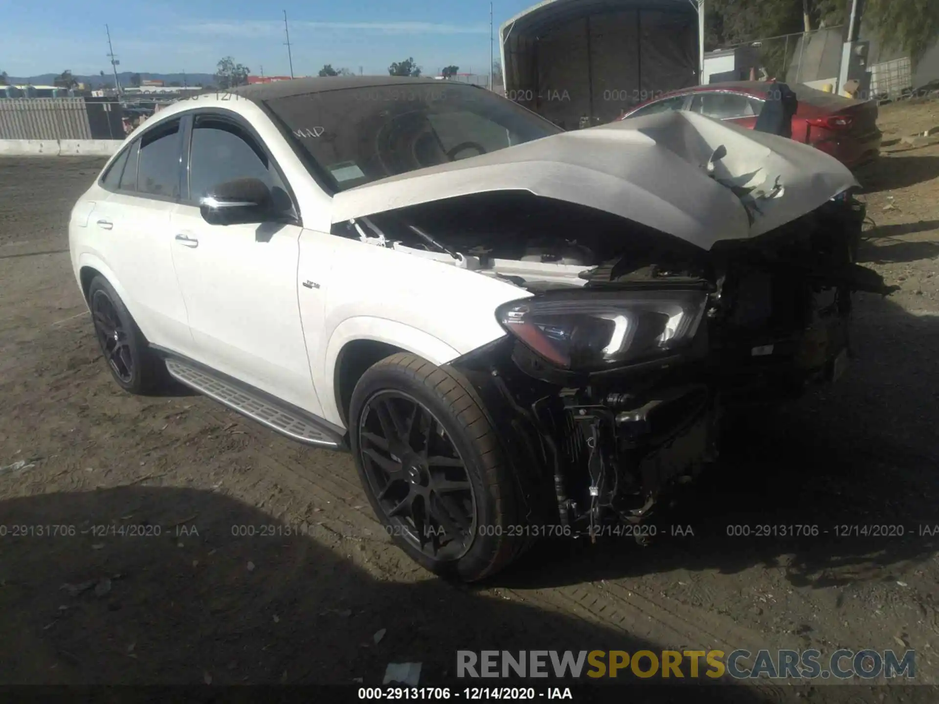 1 Photograph of a damaged car 4JGFD6BB5MA185139 MERCEDES-BENZ GLE 2021