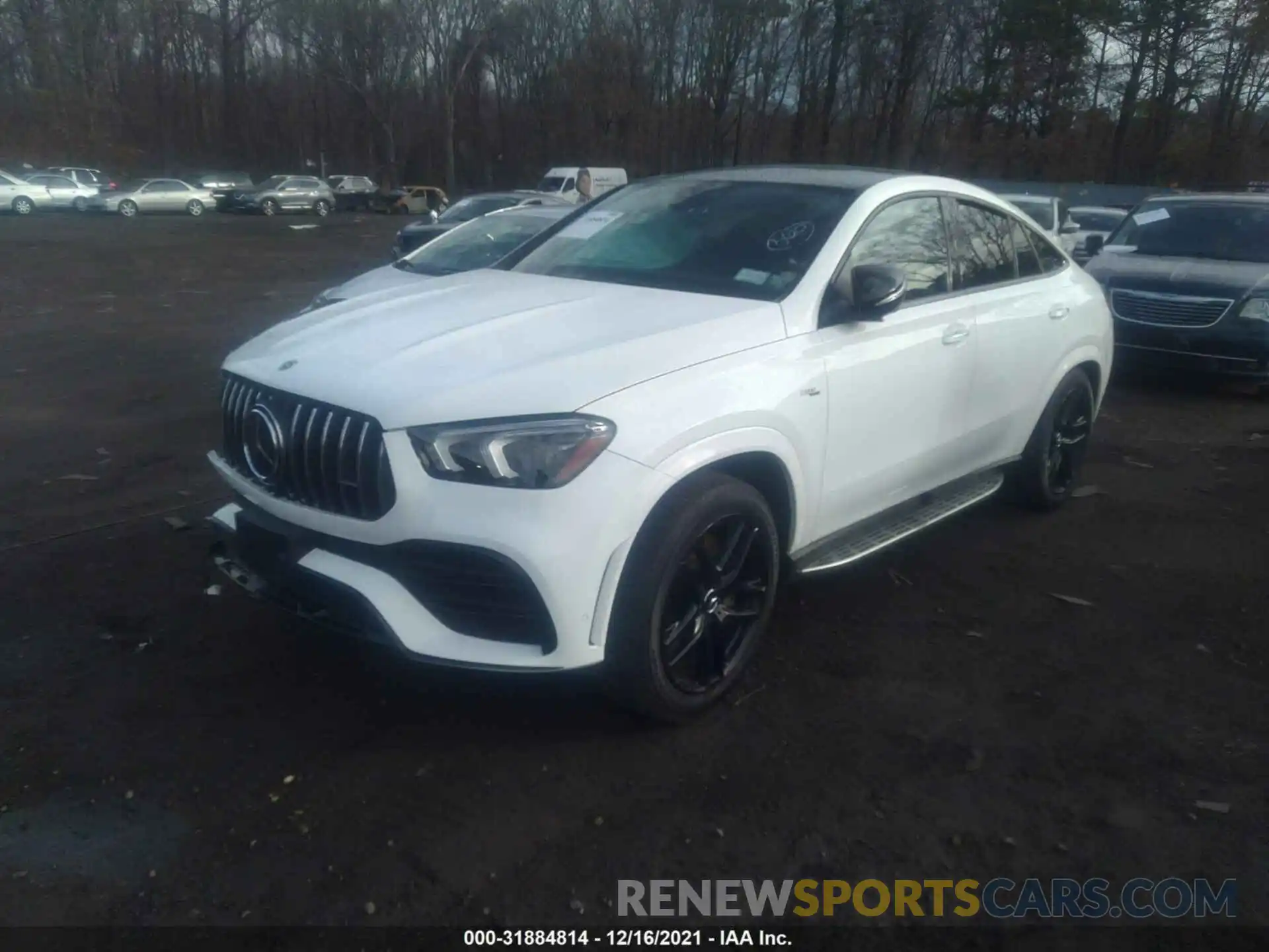 2 Photograph of a damaged car 4JGFD6BB5MA194438 MERCEDES-BENZ GLE 2021